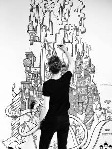 Paintings, drawings and illustrations by street artist Mormor - Beauton Art Gallery Pop Art, Street art, colorful, grafitti, murals, expressive, abstract paintings, fine art galleries, online art galleries