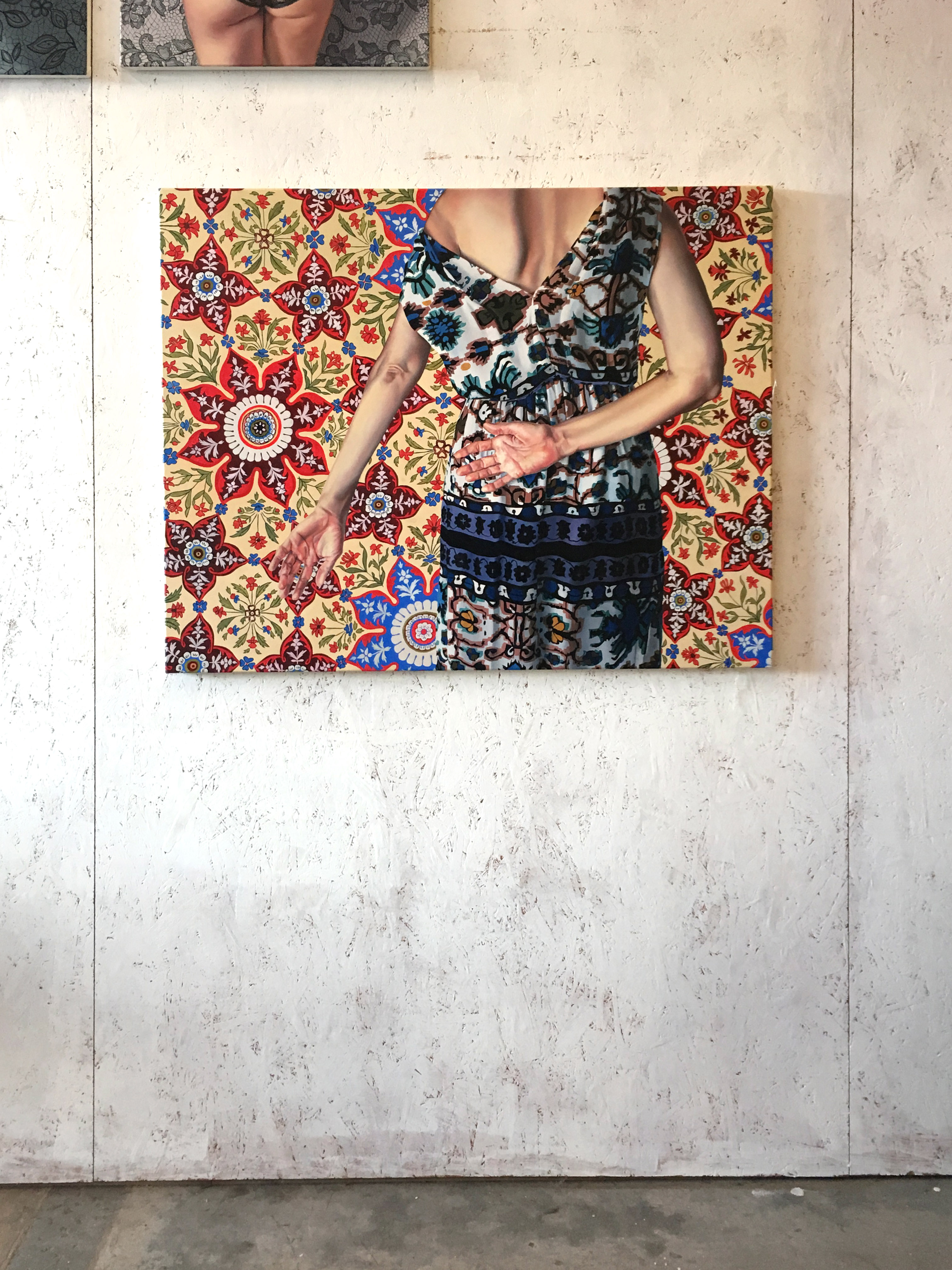 paintings, colorful, figurative, illustrative, portraiture, bodies, botany, patterns, people, textiles, blue, green, red, yellow, cotton-canvas, oil, clothes, contemporary-art, female, flowers, interior, interior-design, modern, modern-art, plants, realism, vibrant, women, Buy original high quality art. Paintings, drawings, limited edition prints & posters by talented artists.