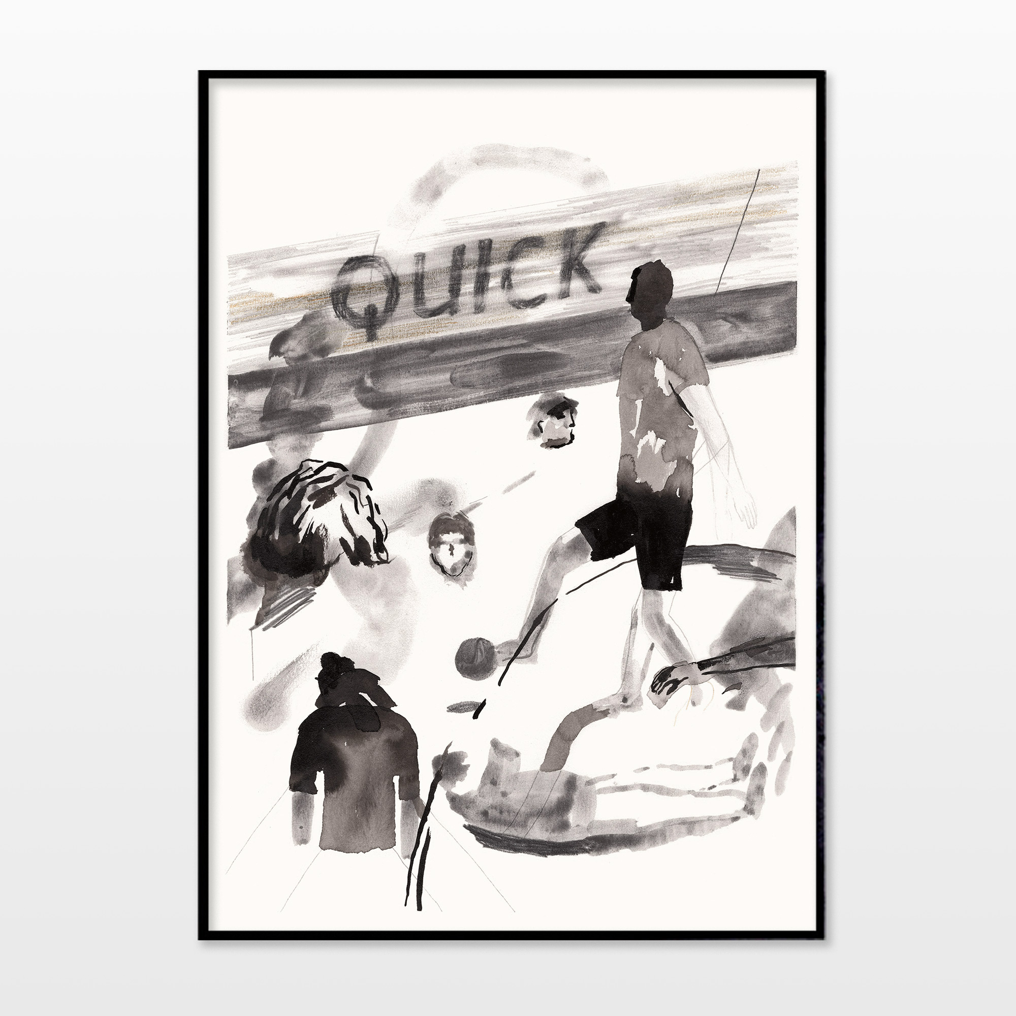 art-prints, drawings, giclee, watercolors, figurative, geometric, illustrative, monochrome, movement, sport, black, grey, white, artliner, ink, paper, watercolor, danish, decorative, design, games, interior, interior-design, men, modern, modern-art, nordic, posters, prints, scandinavien, Buy original high quality art. Paintings, drawings, limited edition prints & posters by talented artists.