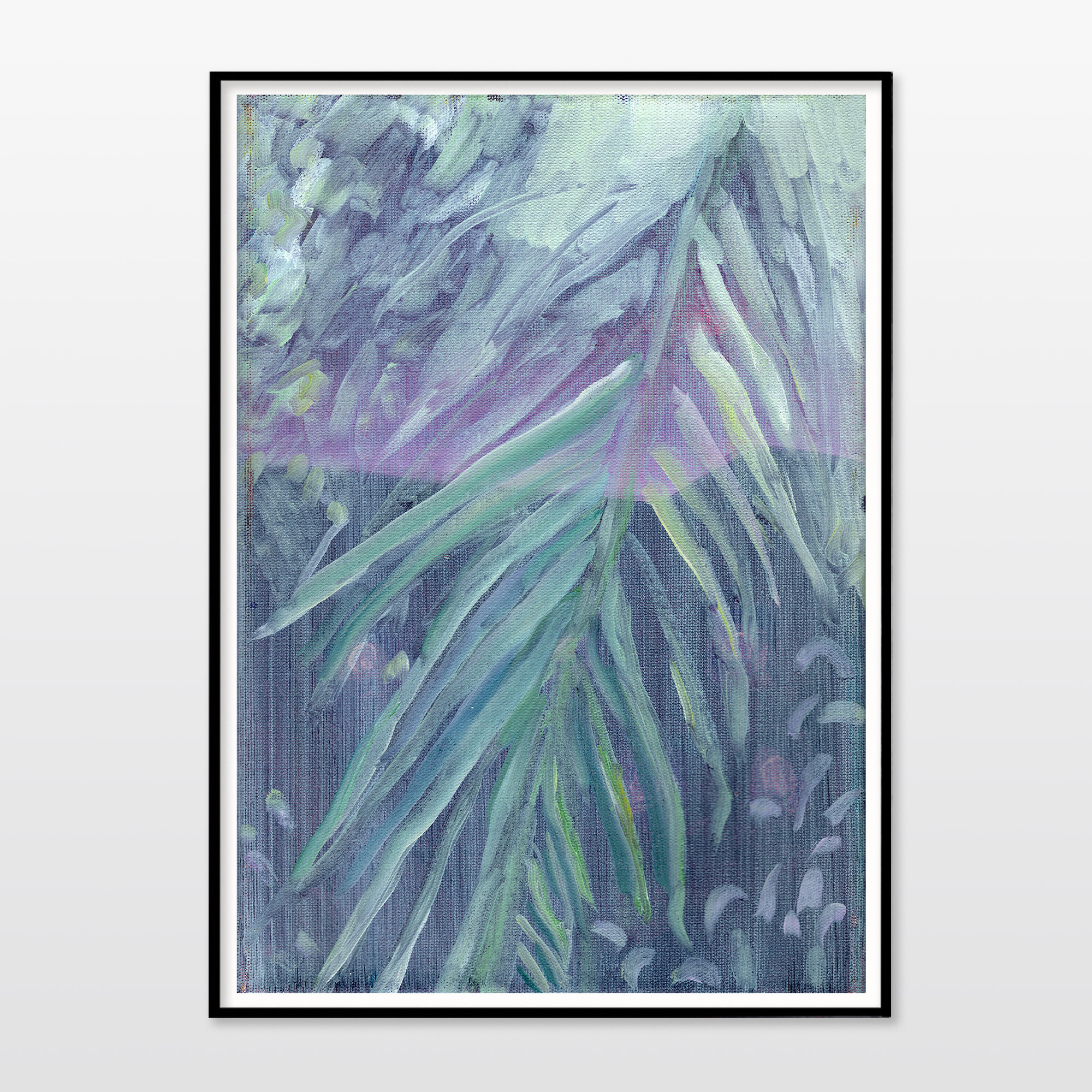 Nordic Refuge Edt. | Posters-prints, Giclee-print | Rafael Guerrero Céspedes | Beauton Art Gallery posters-prints, giclee-print, colorful, figurative, graphical, illustrative, botany, nature, blue, green, purple, turquoise, ink, contemporary-art, danish, decorative, design, flowers, forest, interior, interior-design, modern, modern-art, nordic, plants, scandinavien, Buy original high quality art. Paintings, drawings, limited edition prints & posters by talented artists.