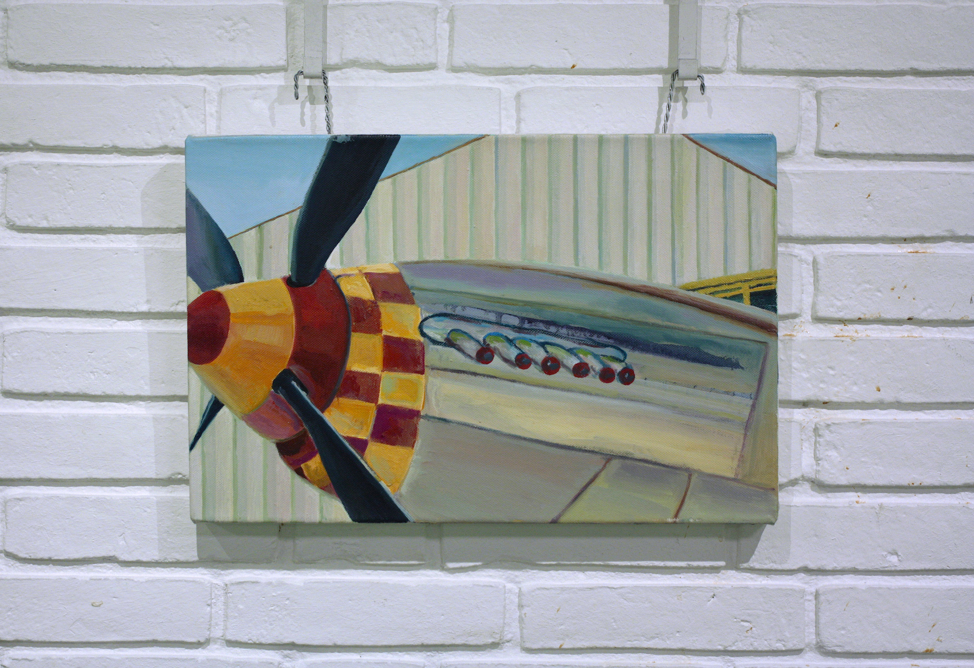 Nooky Booky | Paintings | Rafael Guerrero Céspedes | Beauton Art Gallery paintings, colorful, family-friendly, figurative, pop, children, movement, sky, sport, technology, transportation, beige, blue, red, yellow, cotton-canvas, oil, aircraft, airplanes, amusing, boys, contemporary-art, cute, decorative, design, games, horizontal, icons, love, modern, modern-art, naive, outdoors, pop-art, pretty, realism, retro, scenery, sun, teenage, vintage, Buy original high quality art. Paintings, drawings, limited edition prints & posters by talented artists.