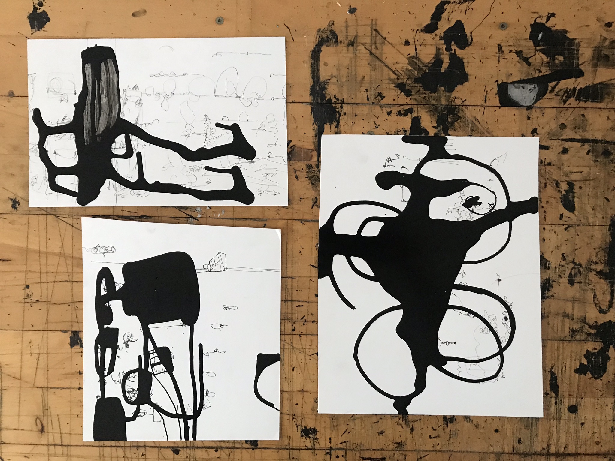 drawings, paintings, illustrative, landscape, minimalistic, movement, nature, oceans, black, white, acrylic, cardboard, abstract-forms, interior, interior-design, modern, modern-art, Buy original high quality art. Paintings, drawings, limited edition prints & posters by talented artists.