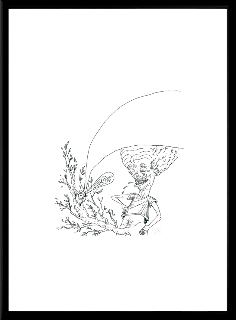 illustration. expressive modern art. talented artists, online art gallery