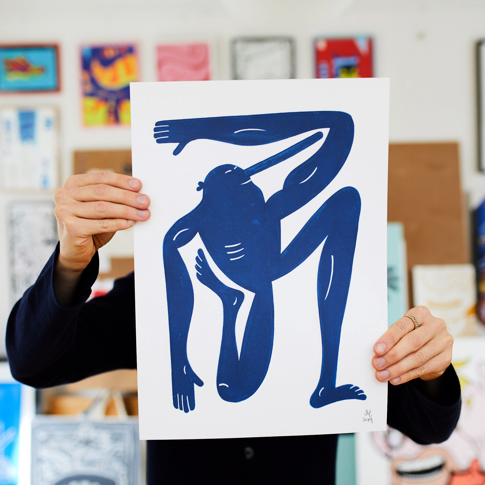 posters-prints, giclee-print, family-friendly, figurative, graphical, illustrative, bodies, cartoons, movement, people, sport, blue, ink, paper, amusing, contemporary-art, copenhagen, decorative, design, interior, interior-design, modern, modern-art, posters, prints, Buy original high quality art. Paintings, drawings, limited edition prints & posters by talented artists.