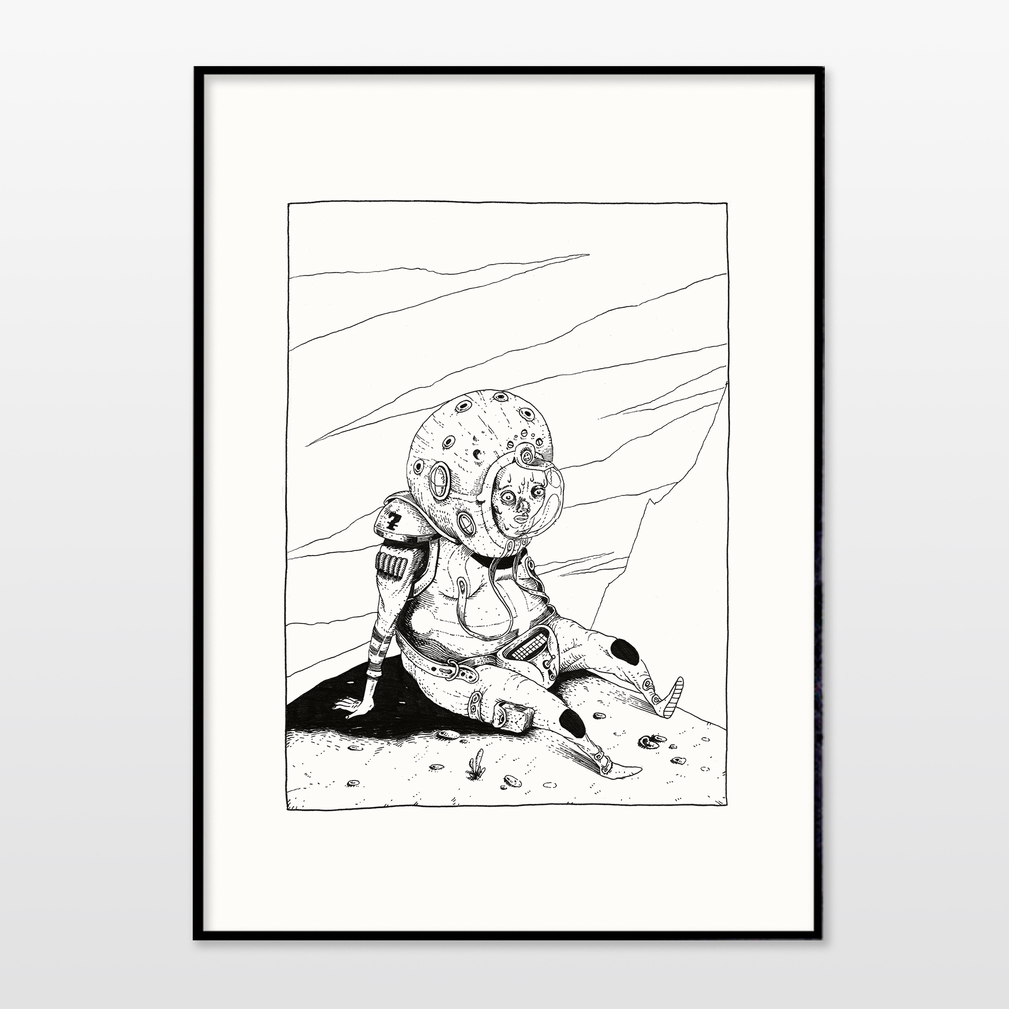 posters-prints, giclee-print, family-friendly, graphical, landscape, monochrome, children, humor, sky, black, white, ink, paper, amusing, atmosphere, black-and-white, contemporary-art, cute, danish, decorative, design, interior, interior-design, modern, modern-art, nordic, posters, prints, Buy original high quality art. Paintings, drawings, limited edition prints & posters by talented artists.