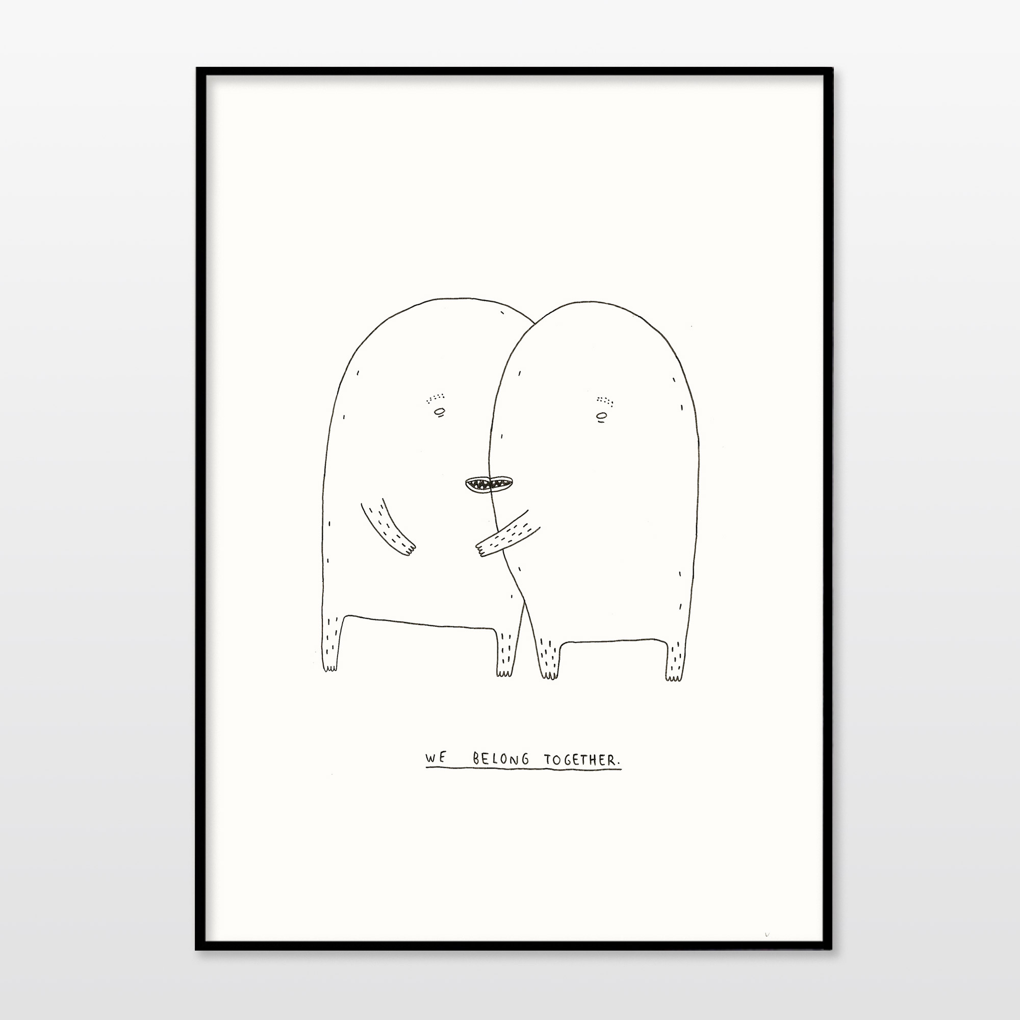 posters-prints, giclee-print, family-friendly, illustrative, minimalistic, children, moods, people, black, white, paper, black-and-white, cute, danish, design, interior, interior-design, love, modern, modern-art, nordic, posters, prints, scandinavien, Buy original high quality art. Paintings, drawings, limited edition prints & posters by talented artists.