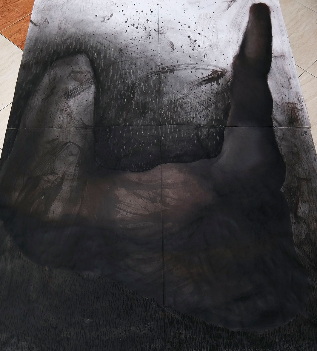 Ikarus 9 - 140cm x 200cm original illustration by artist Zuzanna Sitarska art gallery. limited print. online art. artist. original art print and paintings by artist Zuzanna Sitarska