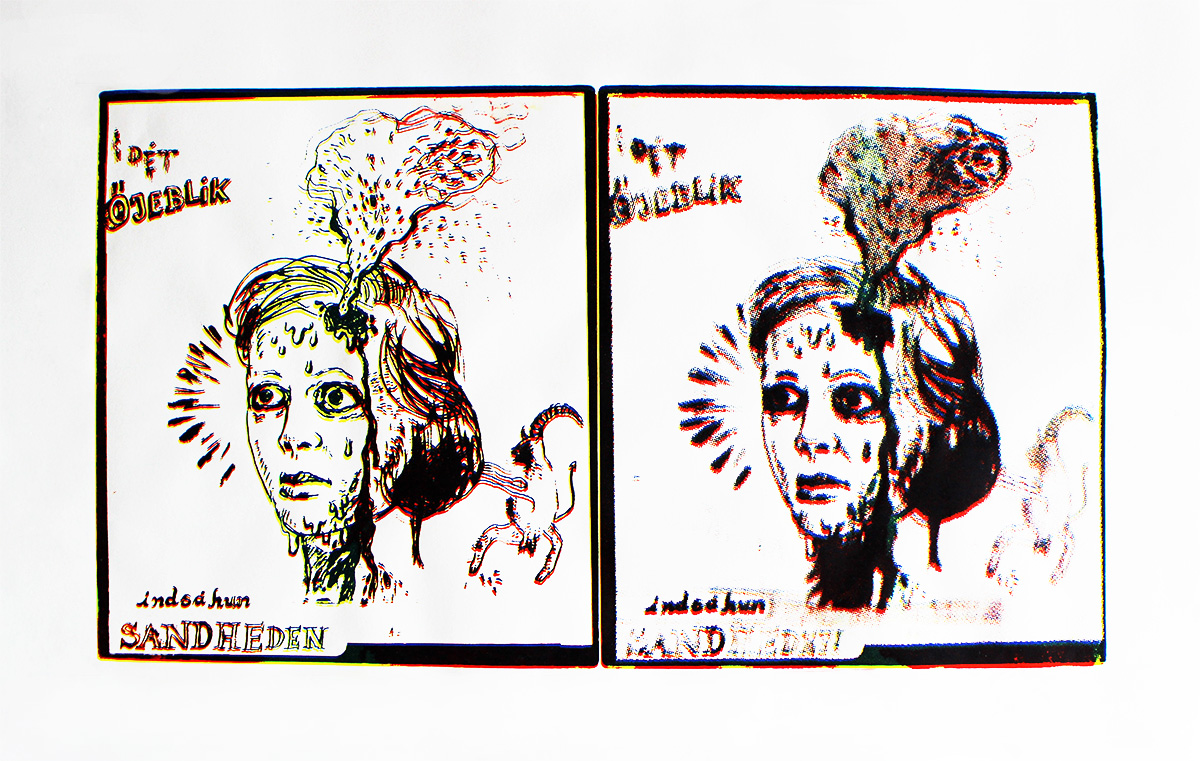 Moment Of Thruth I | Drawings | Louise Bech Pedersen | Beauton Art Gallery drawings, figurative, portraiture, bodies, people, black, green, red, white, artliner, paper, contemporary-art, danish, design, faces, female, interior, interior-design, modern, modern-art, nordic, scandinavien, women, Køb original kunst og kunstplakater. Malerier, tegninger, limited edition kunsttryk & plakater af dygtige kunstnere.