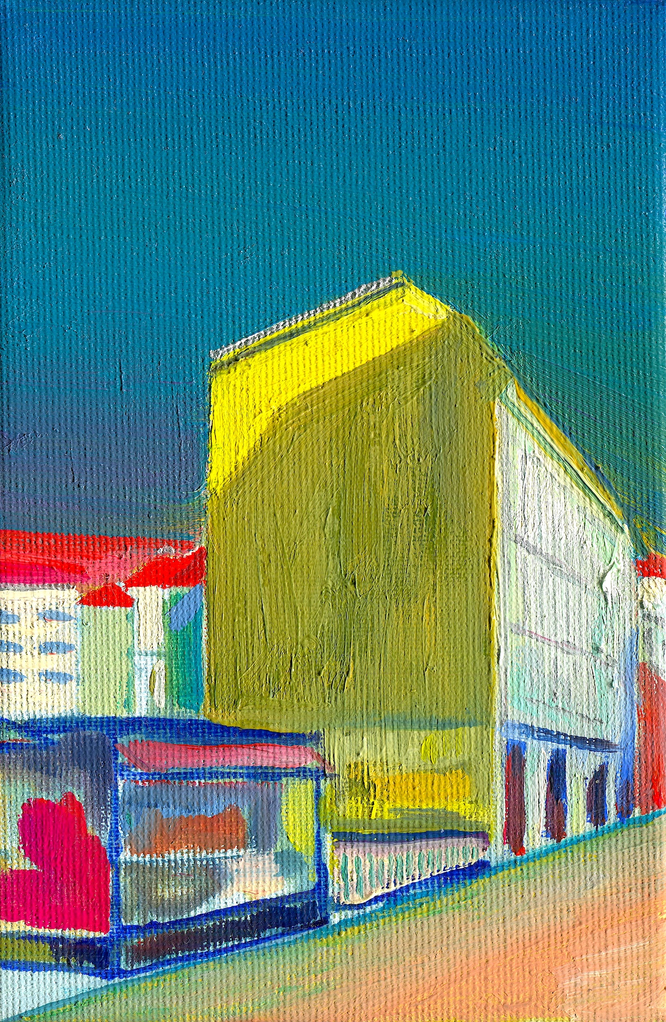 paintings, colorful, geometric, landscape, pop, architecture, moods, seasons, sky, blue, red, white, yellow, cotton-canvas, oil, architectural, autumn, beautiful, buildings, cities, contemporary-art, copenhagen, danish, decorative, design, houses, interior, interior-design, modern, modern-art, nordic, posters, pretty, scandinavien, scenery, silhouette, streets, summer, urban, Buy original high quality art. Paintings, drawings, limited edition prints & posters by talented artists.