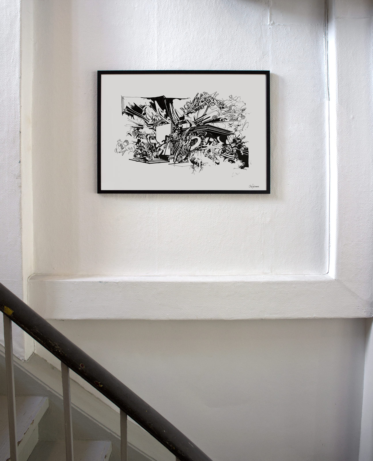 Architect Series II | Posters, Giclee | Ola Juliussen | Beauton Art Gallery posters, giclee, aesthetic, graphical, monochrome, architecture, botany, patterns, black, white, ink, paper, abstract-forms, black-and-white, buildings, cities, contemporary-art, danish, decorative, design, interior, interior-design, modern, modern-art, nordic, posters, prints, scandinavien, Buy original high quality art. Paintings, drawings, limited edition prints & posters by talented artists.