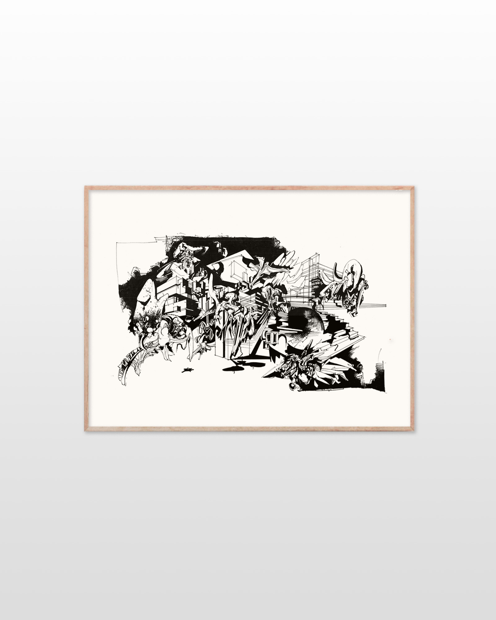 art-prints, gliceé, aesthetic, graphical, monochrome, pop, architecture, botany, patterns, black, white, ink, paper, abstract-forms, architectural, black-and-white, buildings, design, interior, interior-design, Buy original high quality art. Paintings, drawings, limited edition prints & posters by talented artists.