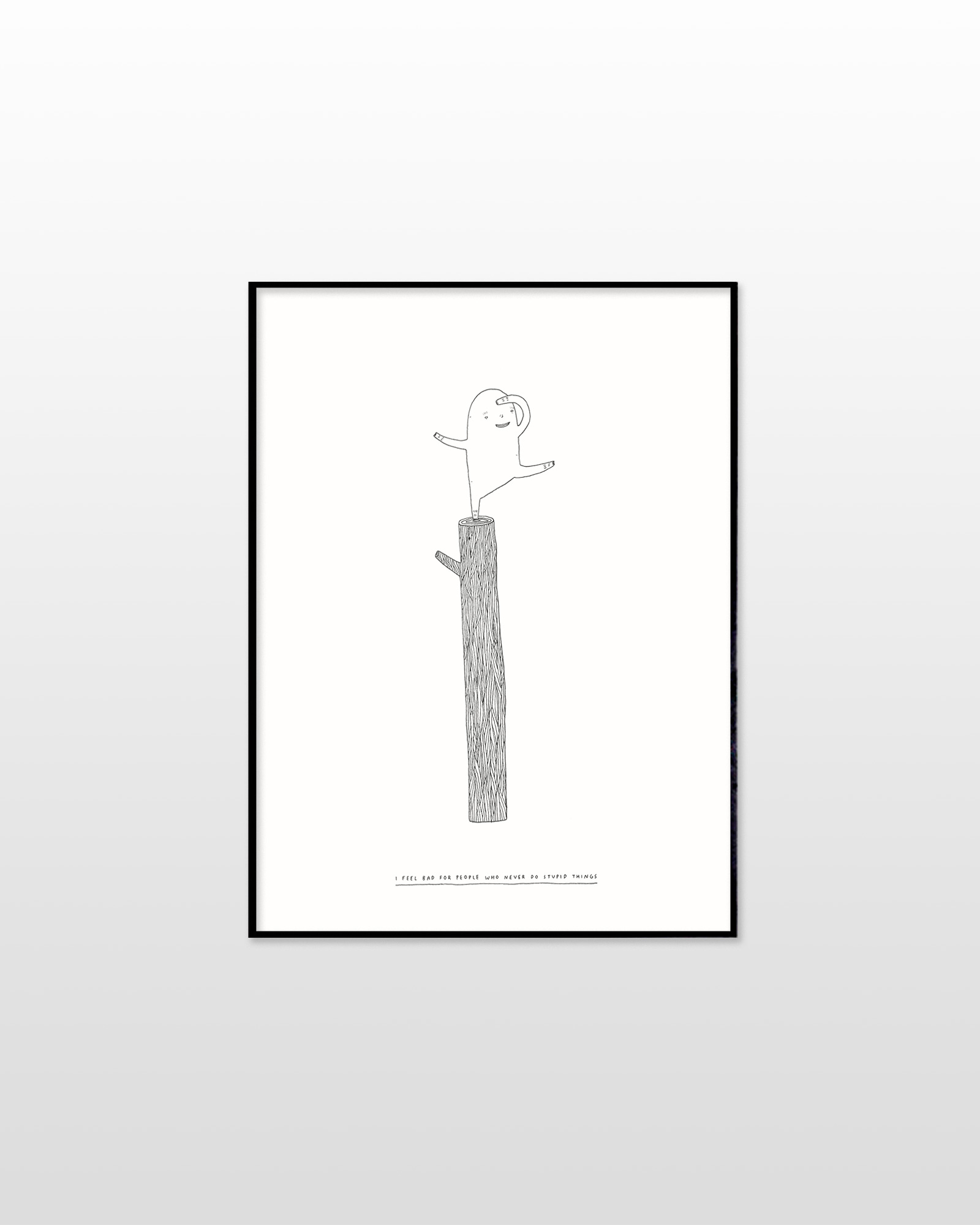 posters-prints, giclee-print, family-friendly, illustrative, minimalistic, monochrome, cartoons, humor, black, white, ink, paper, amusing, black-and-white, contemporary-art, cute, danish, decorative, design, interior, interior-design, modern, modern-art, nordic, posters, prints, scandinavien, Buy original high quality art. Paintings, drawings, limited edition prints & posters by talented artists.