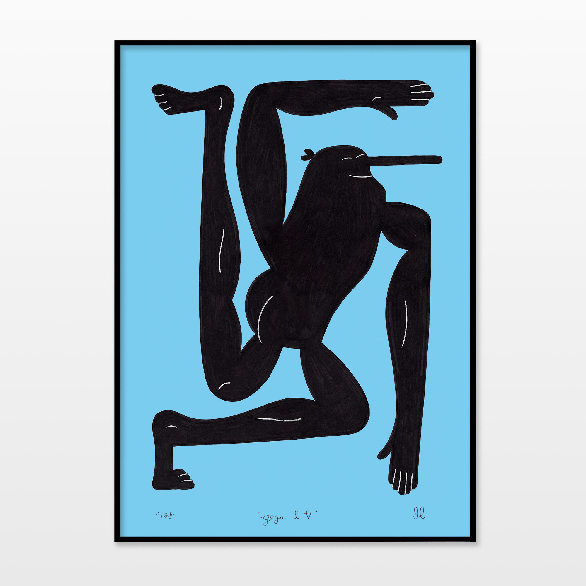 posters-prints, giclee-print, family-friendly, figurative, illustrative, monochrome, pop, portraiture, bodies, humor, movement, people, black, blue, ink, paper, abstract-forms, amusing, black-and-white, contemporary-art, copenhagen, danish, decorative, design, interior, interior-design, men, modern, modern-art, nordic, posters, prints, scandinavien, street-art, Buy original high quality art. Paintings, drawings, limited edition prints & posters by talented artists.