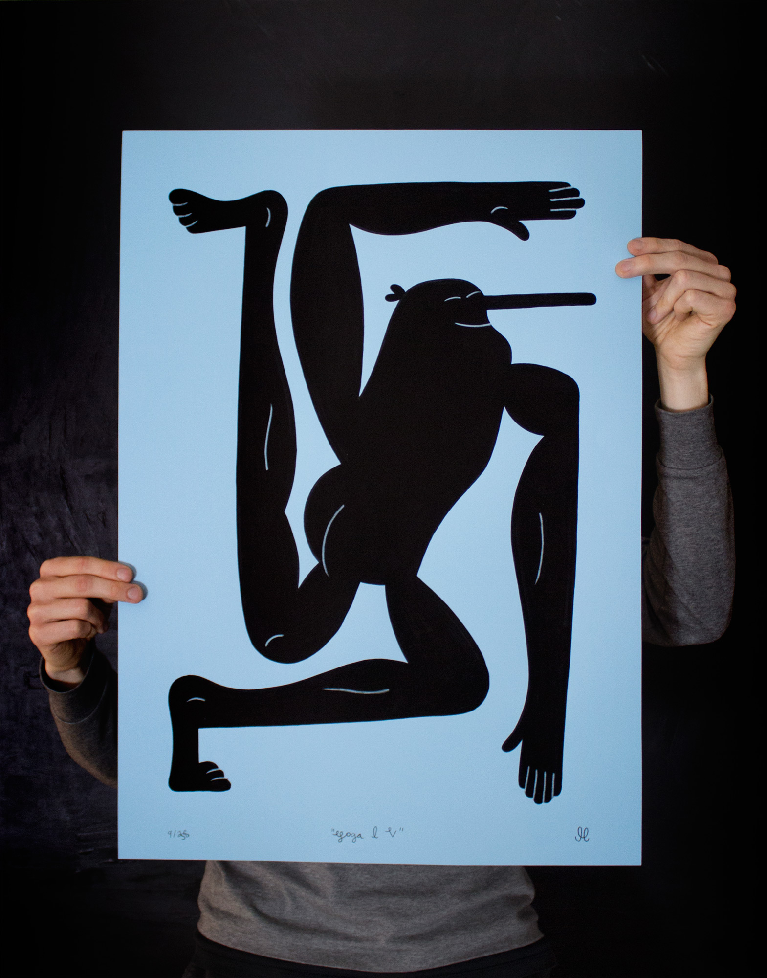 posters-prints, giclee-print, family-friendly, figurative, illustrative, monochrome, pop, portraiture, bodies, humor, movement, people, black, blue, ink, paper, abstract-forms, amusing, black-and-white, contemporary-art, copenhagen, danish, decorative, design, interior, interior-design, men, modern, modern-art, nordic, posters, prints, scandinavien, street-art, Buy original high quality art. Paintings, drawings, limited edition prints & posters by talented artists.