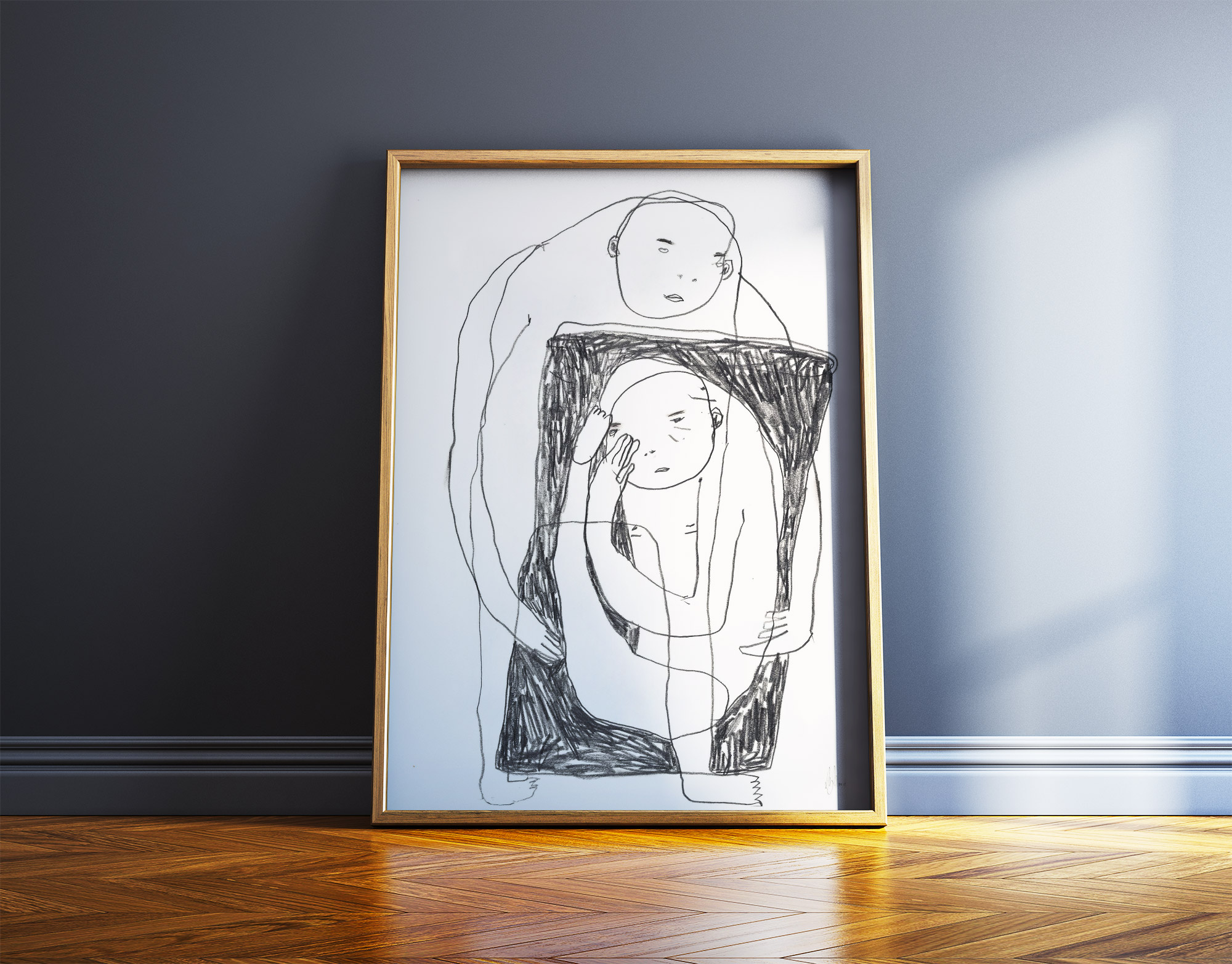 posters-prints, giclee-print, aesthetic, figurative, illustrative, minimalistic, monochrome, bodies, moods, people, grey, white, ink, paper, beautiful, contemporary-art, copenhagen, danish, decorative, design, interior, interior-design, modern, modern-art, nordic, posters, scandinavien, Buy original high quality art. Paintings, drawings, limited edition prints & posters by talented artists.