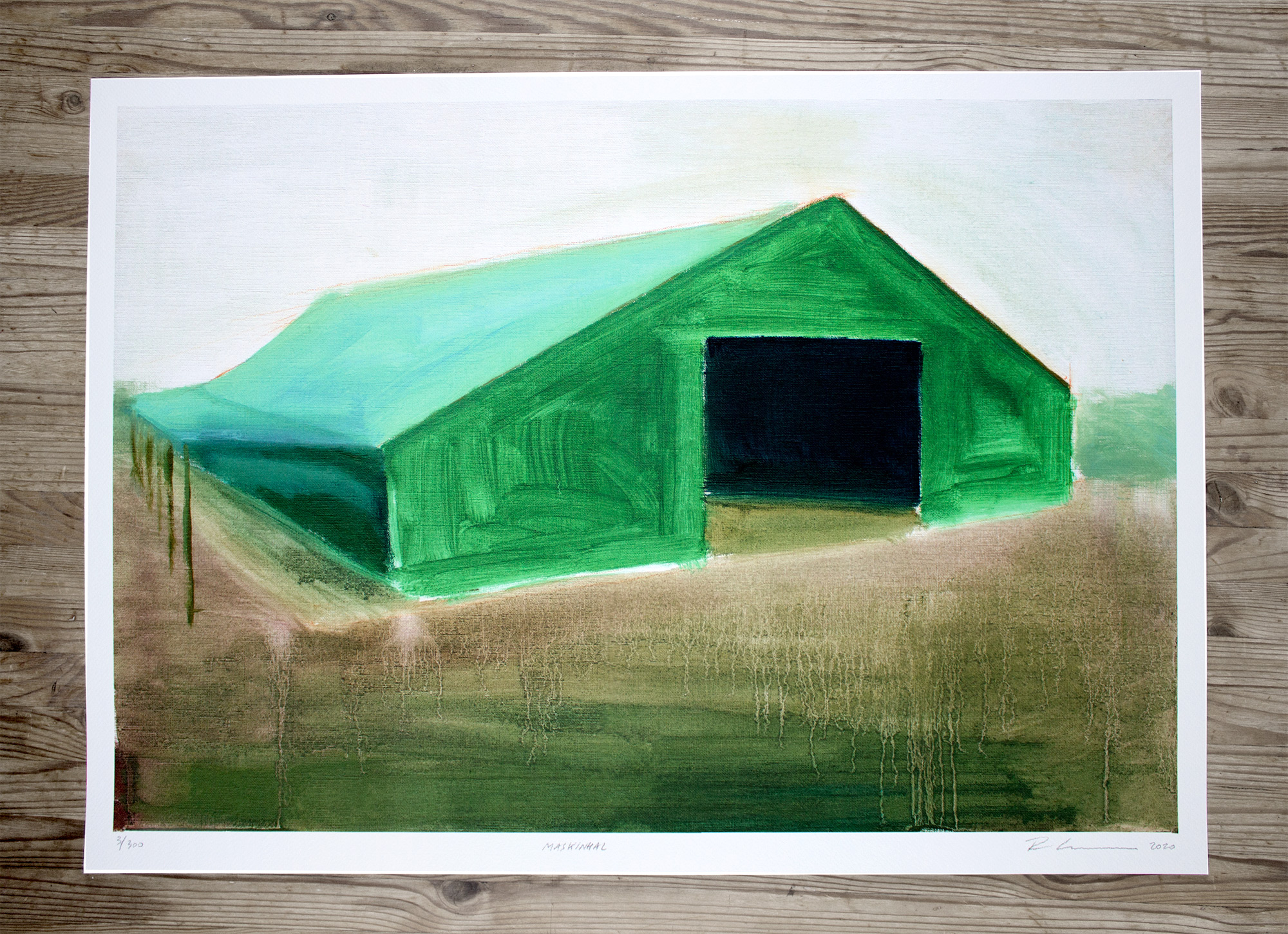 Machine Hall | Posters-prints, Giclee-print | Rafael Guerrero Céspedes | Beauton Art Gallery posters-prints, giclee-print, aesthetic, figurative, illustrative, landscape, still-life, botany, nature, beige, brown, green, turquoise, ink, paper, beautiful, buildings, contemporary-art, design, interior, interior-design, modern, nordic, posters, scandinavien, Buy original high quality art. Paintings, drawings, limited edition prints & posters by talented artists.