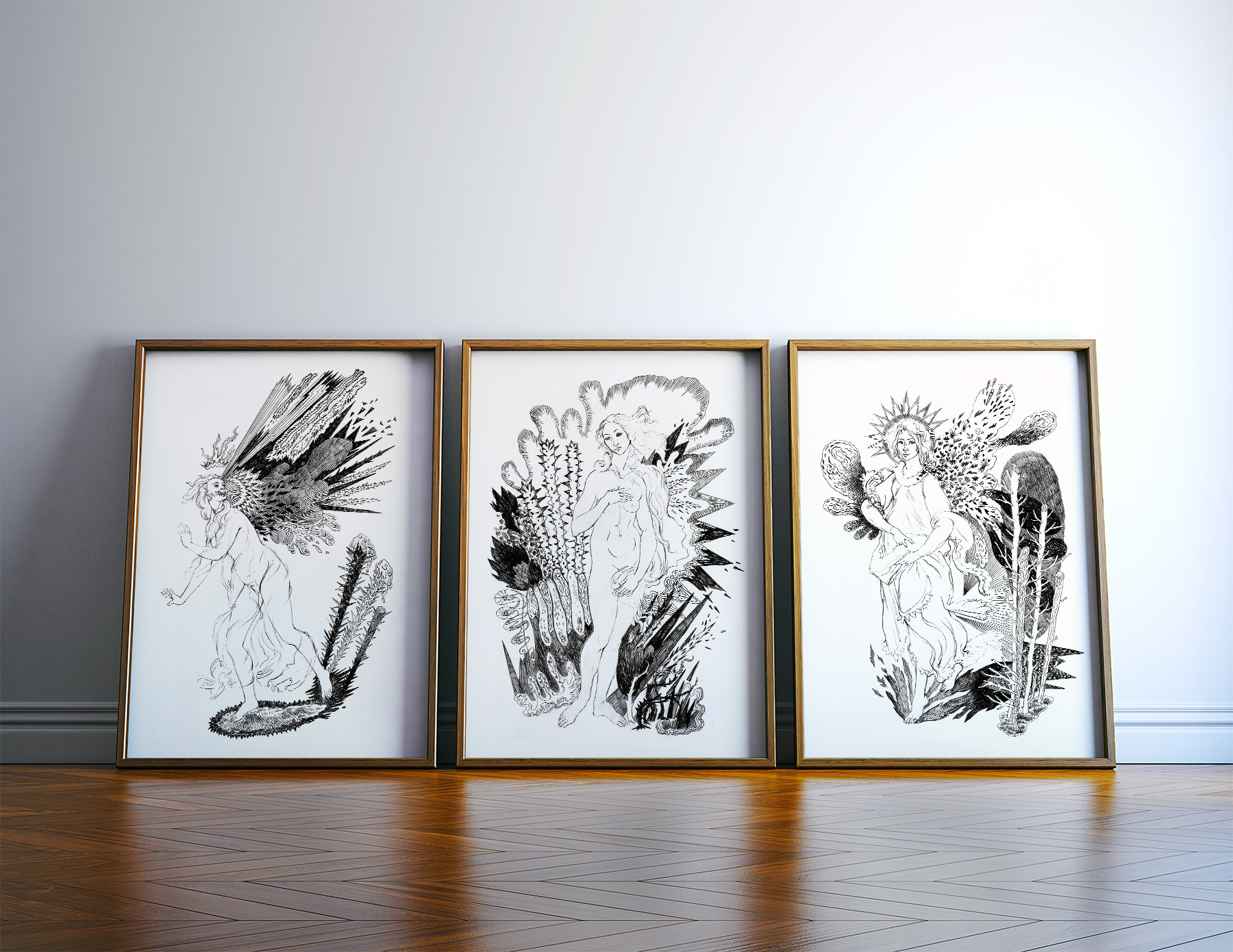 posters-prints, giclee-print, aesthetic, figurative, monochrome, portraiture, bodies, botany, sexuality, black, white, ink, paper, black-and-white, contemporary-art, danish, decorative, design, erotic, flowers, interior, interior-design, modern, modern-art, nordic, nude, scandinavien, sexual, Buy original high quality art. Paintings, drawings, limited edition prints & posters by talented artists.