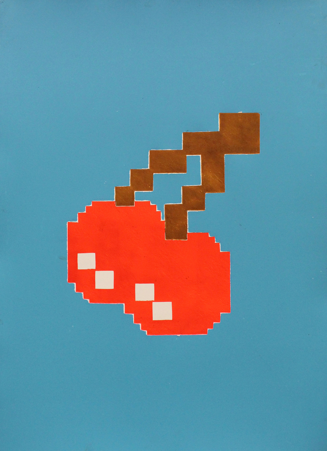 art-prints, linocuts, geometric, graphical, pop, humor, science, brown, red, turquoise, white, paper, amusing, conceptual, contemporary-art, danish, design, games, interior, interior-design, modern, modern-art, nordic, pop-art, scandinavien, Buy original high quality art. Paintings, drawings, limited edition prints & posters by talented artists.