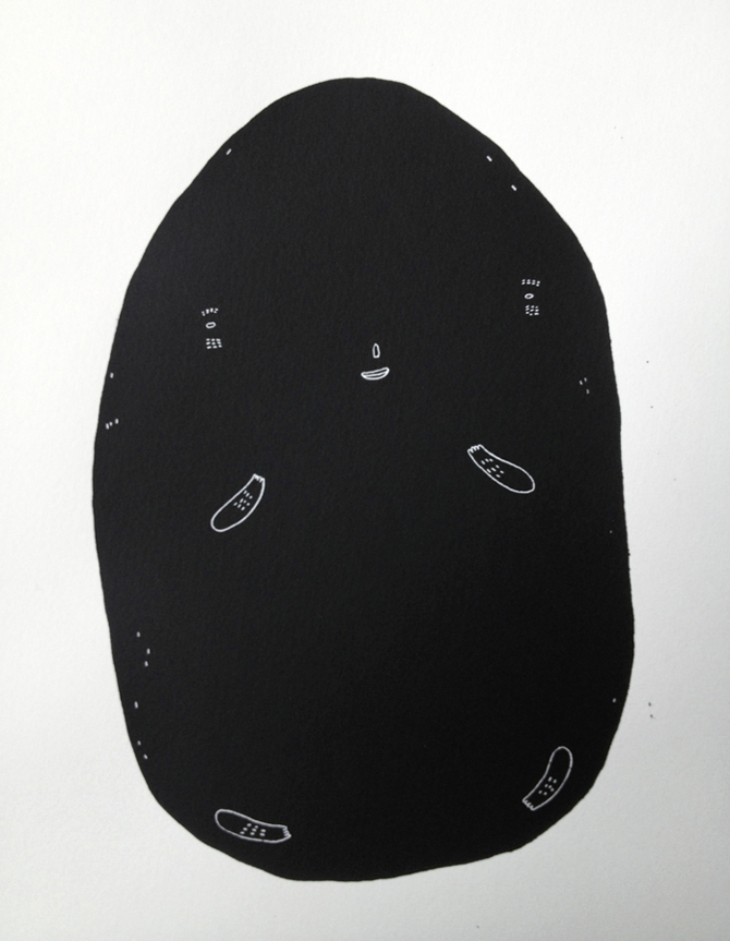 HAPPY SPOTFRAGMENTS. Silk screen print. 1 of 50. Numbered and signed. Part of the series "If only life was simple" art online, art online, talented artists, online art, beautiful illustrations and drawings, art prints, interior design inspiration