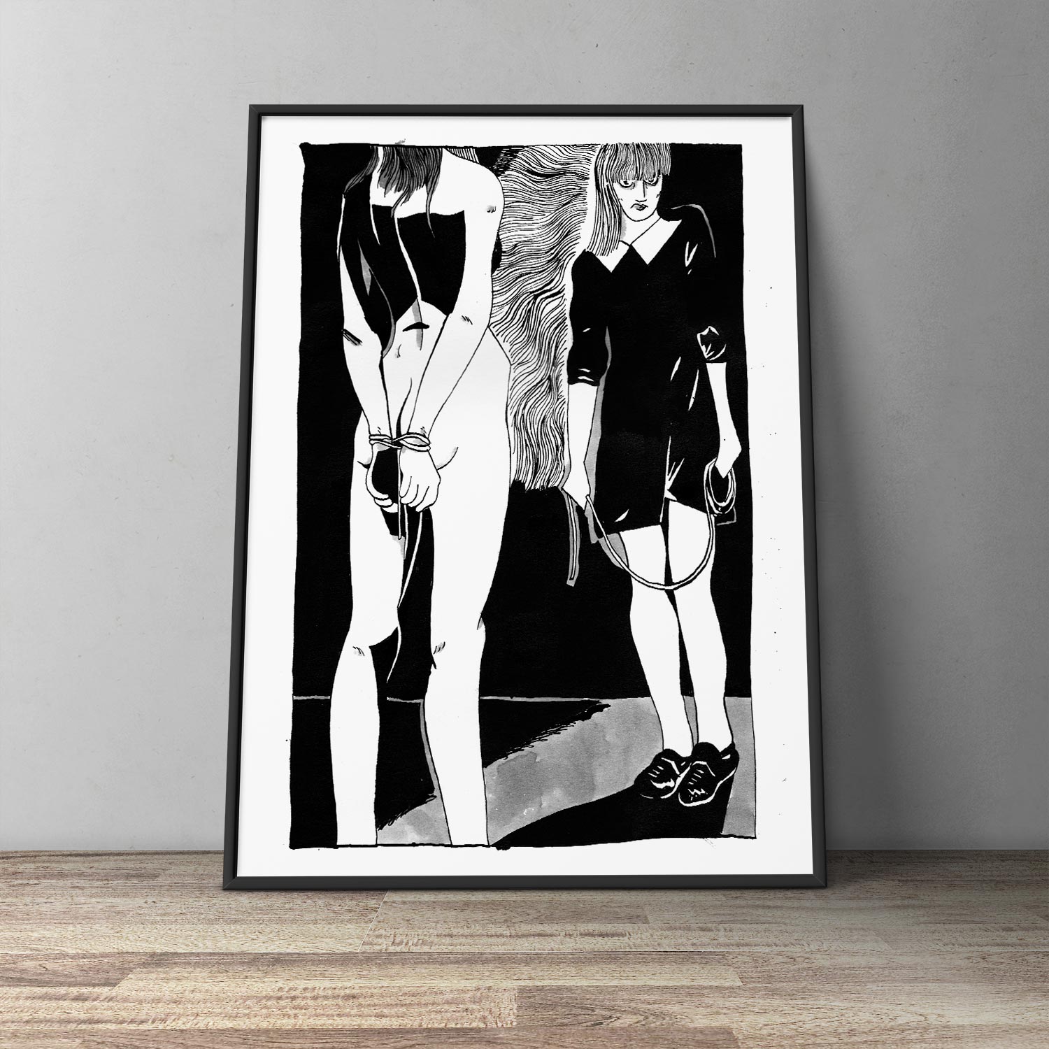 art-prints, gliceé, graphical, illustrative, monochrome, portraiture, bodies, cartoons, sexuality, black, white, ink, paper, black-and-white, contemporary-art, danish, decorative, design, erotic, interior, interior-design, modern, modern-art, nordic, scandinavien, sexual, sketch, Buy original high quality art. Paintings, drawings, limited edition prints & posters by talented artists.