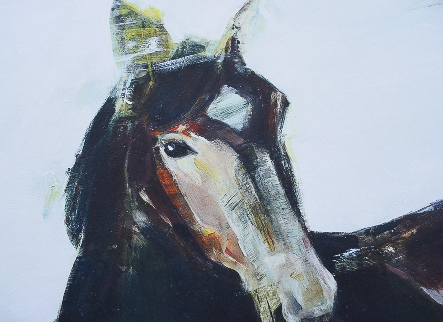 limited edition fine art print by marck fink horse woman graphics ocean sea 