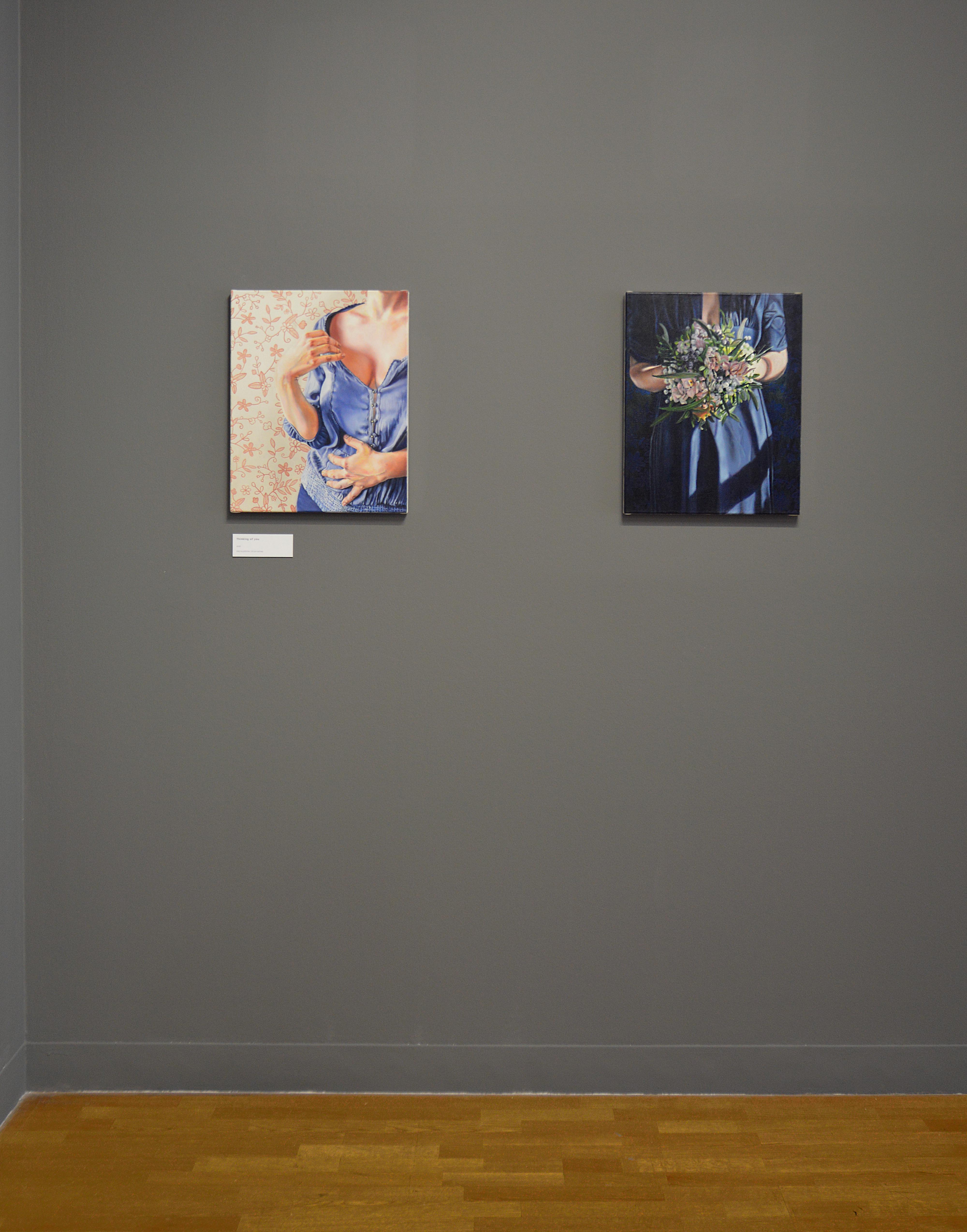 No title: XIX | Paintings | Aleksandra Kalisz | Beauton Art Gallery paintings, aesthetic, colorful, figurative, portraiture, bodies, botany, patterns, people, sexuality, textiles, black, blue, brown, red, white, cotton-canvas, oil, contemporary-art, danish, decorative, design, erotic, feminist, flowers, interior, interior-design, modern, modern-art, nordic, romantic, scandinavien, Buy original high quality art. Paintings, drawings, limited edition prints & posters by talented artists.