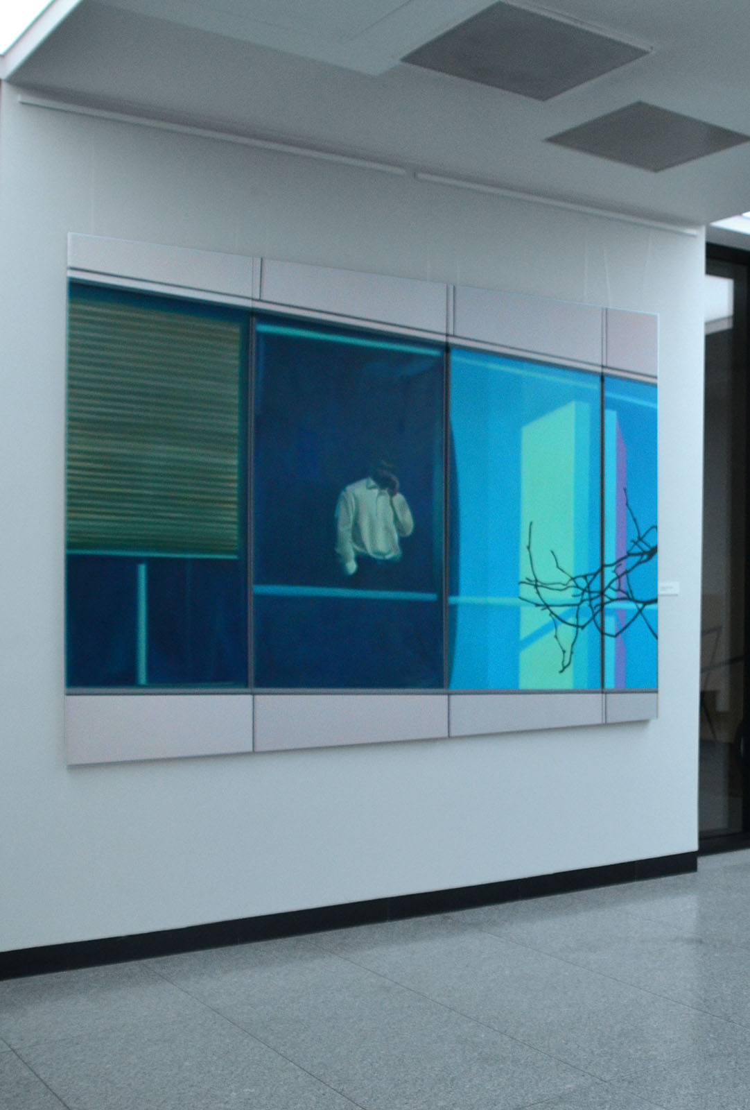 Santiago 1:26PM | Paintings | Noemi Staniszewska | Beauton Art Gallery paintings, aesthetic, colorful, figurative, graphical, architecture, patterns, people, technology, beige, blue, green, flax-canvas, oil, architectural, beautiful, buildings, business, interior, interior-design, modern, modern-art, money, Buy original high quality art. Paintings, drawings, limited edition prints & posters by talented artists.