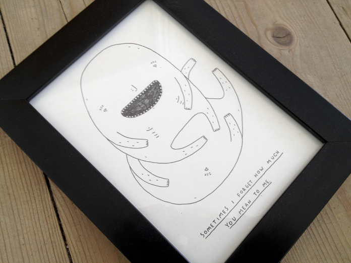 drawings, family-friendly, graphical, minimalistic, pop, humor, moods, black, white, ink, paper, amusing, danish, decorative, design, interior, interior-design, love, modern, modern-art, nordic, romantic, scandinavien, street-art, Buy original high quality art. Paintings, drawings, limited edition prints & posters by talented artists.