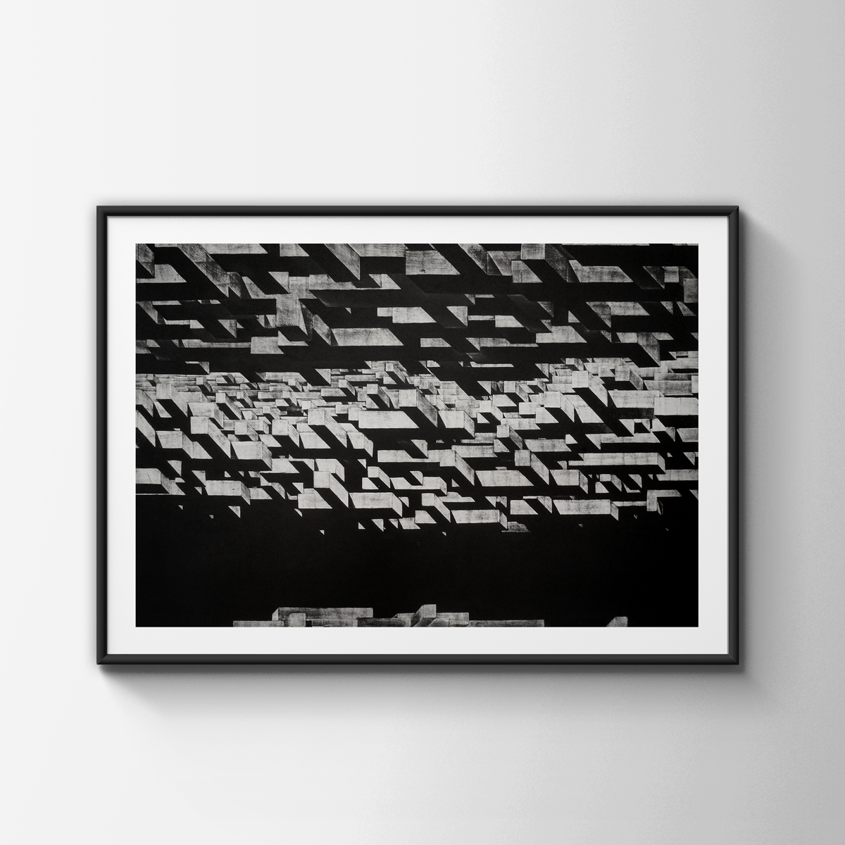 art-prints, engravings, abstract, aesthetic, monochrome, architecture, movement, patterns, black, grey, white, ink, paper, abstract-forms, decorative, design, interior, interior-design, nordic, scandinavien, Buy original high quality art. Paintings, drawings, limited edition prints & posters by talented artists.