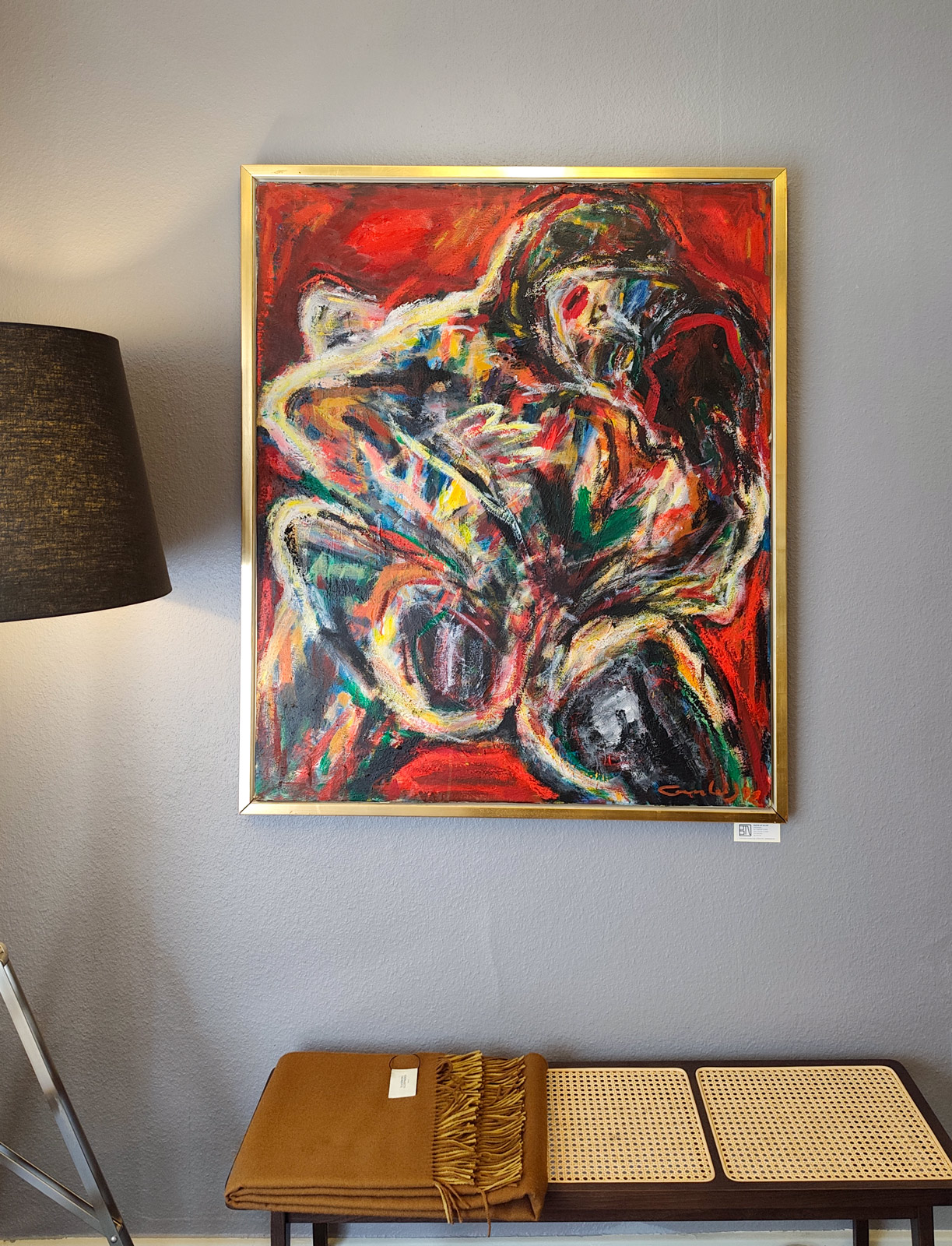 paintings, abstract, colorful, expressive, figurative, bodies, botany, movement, nature, patterns, people, black, red, yellow, flax-canvas, oil, beautiful, contemporary-art, decorative, design, interior, interior-design, modern, modern-art, Buy original high quality art. Paintings, drawings, limited edition prints & posters by talented artists.