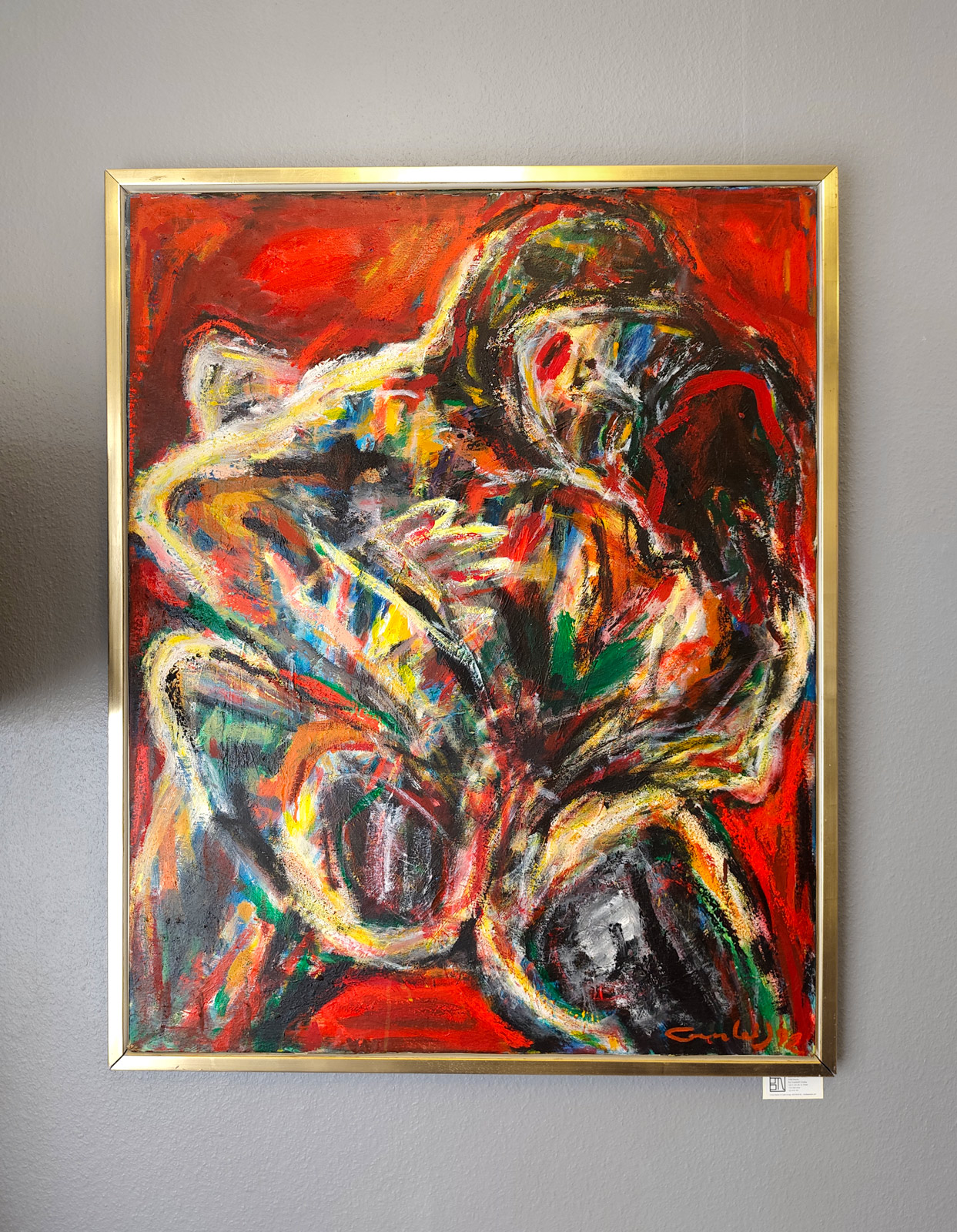paintings, abstract, colorful, expressive, figurative, bodies, botany, movement, nature, patterns, people, black, red, yellow, flax-canvas, oil, beautiful, contemporary-art, decorative, design, interior, interior-design, modern, modern-art, Buy original high quality art. Paintings, drawings, limited edition prints & posters by talented artists.
