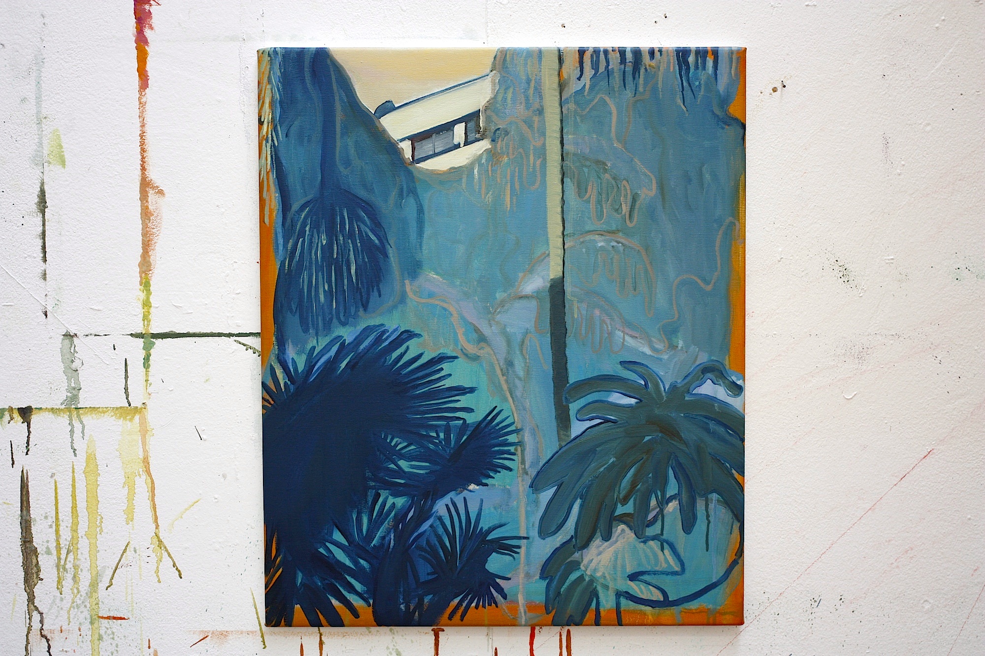 paintings, aesthetic, colorful, expressive, geometric, landscape, architecture, botany, nature, blue, orange, cotton-canvas, oil, buildings, danish, decorative, design, expressionism, interior, interior-design, modern, modern-art, plants, sea, trees, vivid, Buy original high quality art. Paintings, drawings, limited edition prints & posters by talented artists.