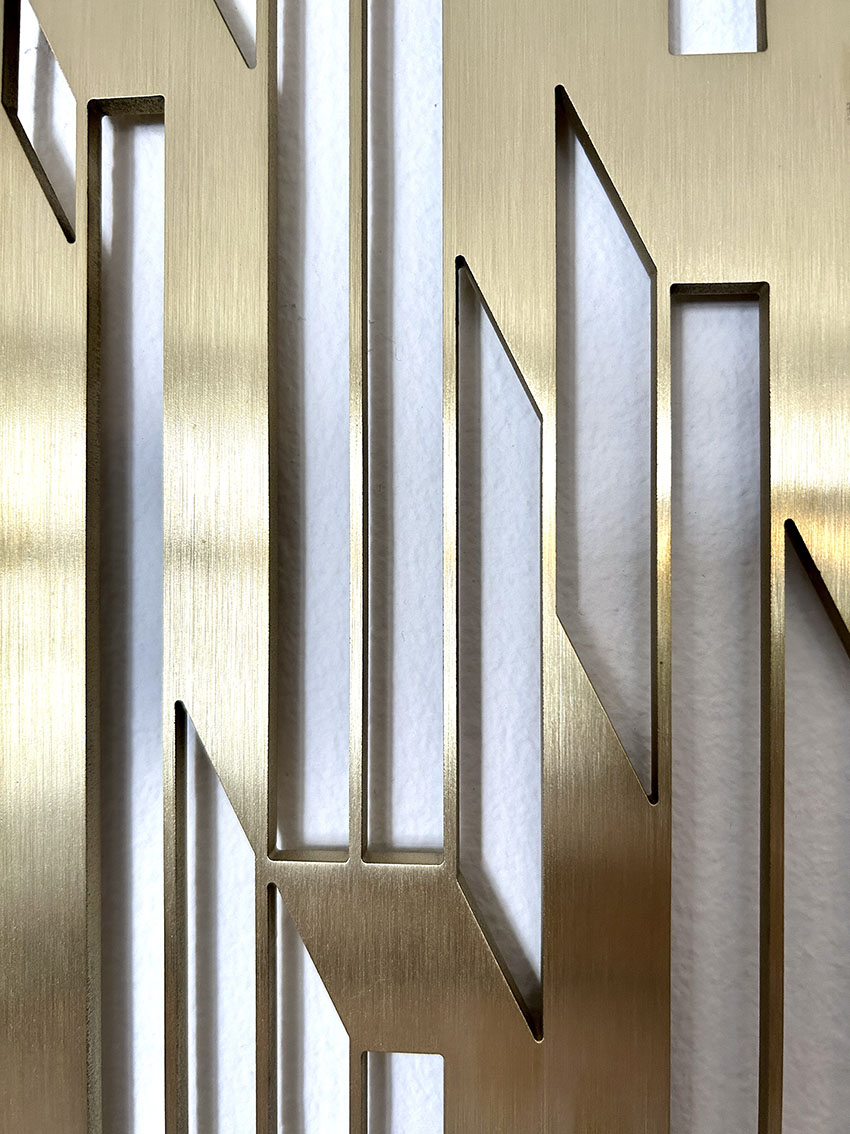 sculptures, abstract, aesthetic, geometric, monochrome, architecture, patterns, brown, gold, metal, abstract-forms, architectural, beautiful, contemporary-art, decorative, design, symmetry, vertical, Buy original high quality art. Paintings, drawings, limited edition prints & posters by talented artists.