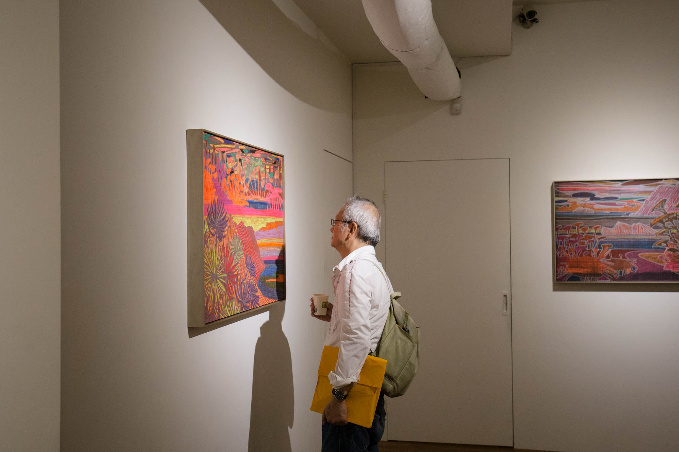 paintings, colorful, figurative, graphical, landscape, architecture, nature, patterns, pastel, pink, red, crayons, paper, contemporary-art, interior, interior-design, modern, modern-art, natural, Buy original high quality art. Paintings, drawings, limited edition prints & posters by talented artists.