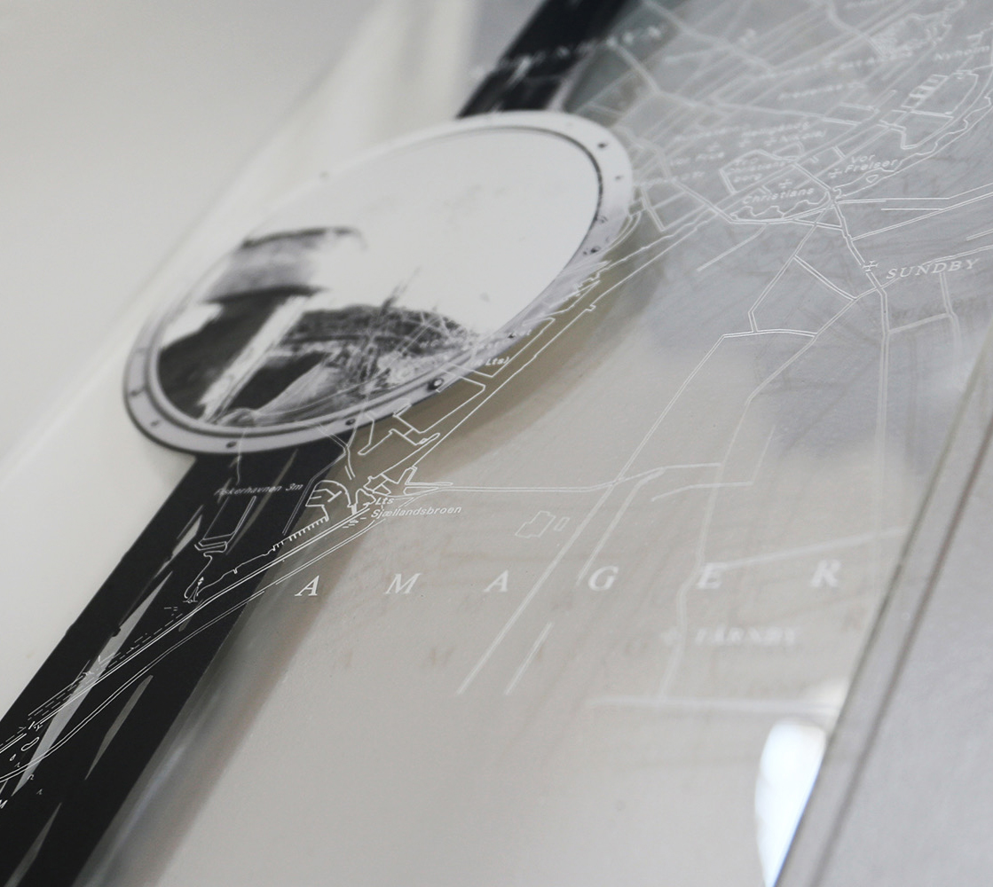 A View from In Between IV | Photographs, Collages, Other-artworks | Tina Louise Hunderup | Beauton Art Gallery photographs, collages, other-artworks, abstract, aesthetic, architecture, patterns, black, grey, white, acrylic, other-mediums, abstract-forms, architectural, buildings, contemporary-art, copenhagen, danish, design, interior, interior-design, modern, nordic, street-art, Buy original high quality art. Paintings, drawings, limited edition prints & posters by talented artists.