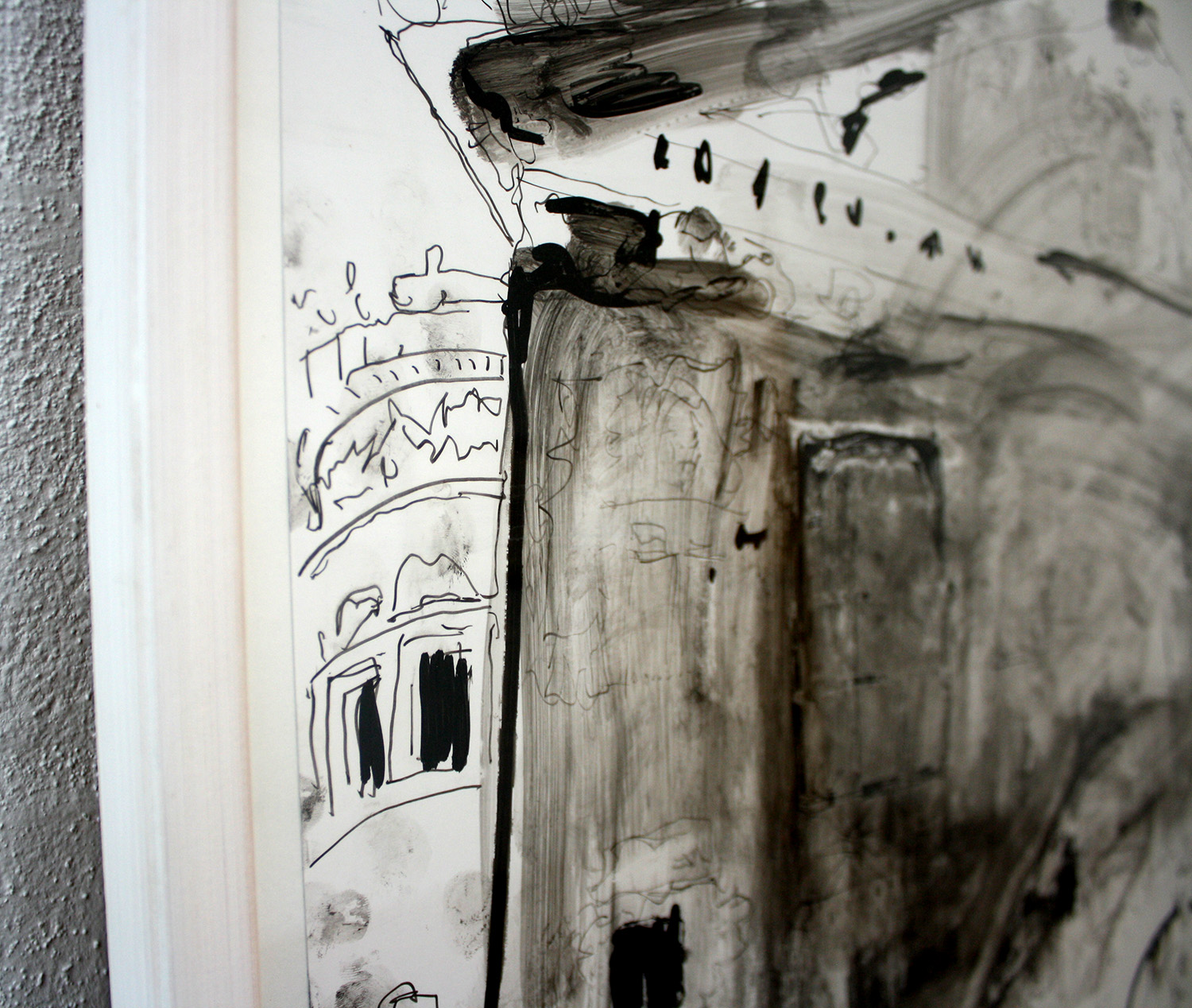 paintings, figurative, illustrative, monochrome, still-life, architecture, black, grey, white, acrylic, marker, oil, architectural, beautiful, black-and-white, bright, buildings, contemporary-art, danish, decorative, design, female, houses, interior, interior-design, modern, modern-art, nordic, scandinavien, sketch, tranquil, Buy original high quality art. Paintings, drawings, limited edition prints & posters by talented artists.