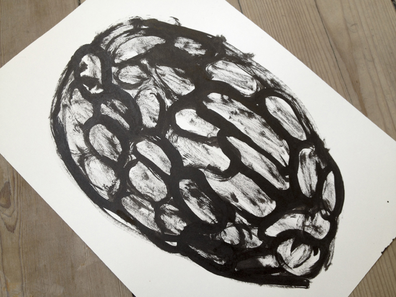 Nothing #11. An original illustration by My Buemann. The illustration is part of the series "Nothing". The collage is not framed. photo, photographers, photographs, art photography, photography, illustrations perfect for home home decor, original art, gift idea, galleries, talented artists, illustrators Collage exhibited in the frame