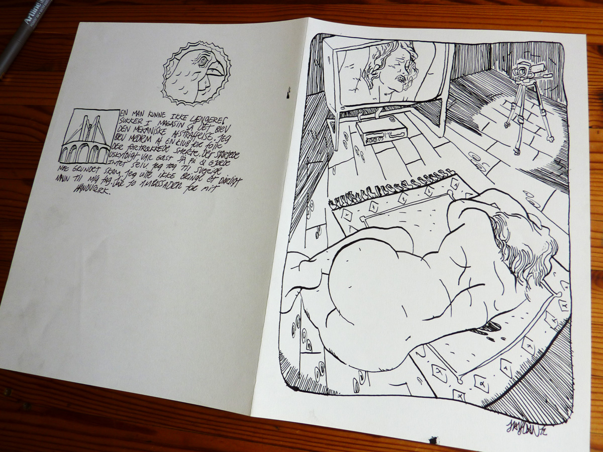 Locksmith Files XXII | Drawings | Halfdan Pisket | Beauton Art Gallery drawings, figurative, illustrative, portraiture, bodies, cartoons, everyday life, sexuality, black, white, paper, marker, erotic, nude, sexual, sketch, Buy original high quality art. Paintings, drawings, limited edition prints & posters by talented artists.