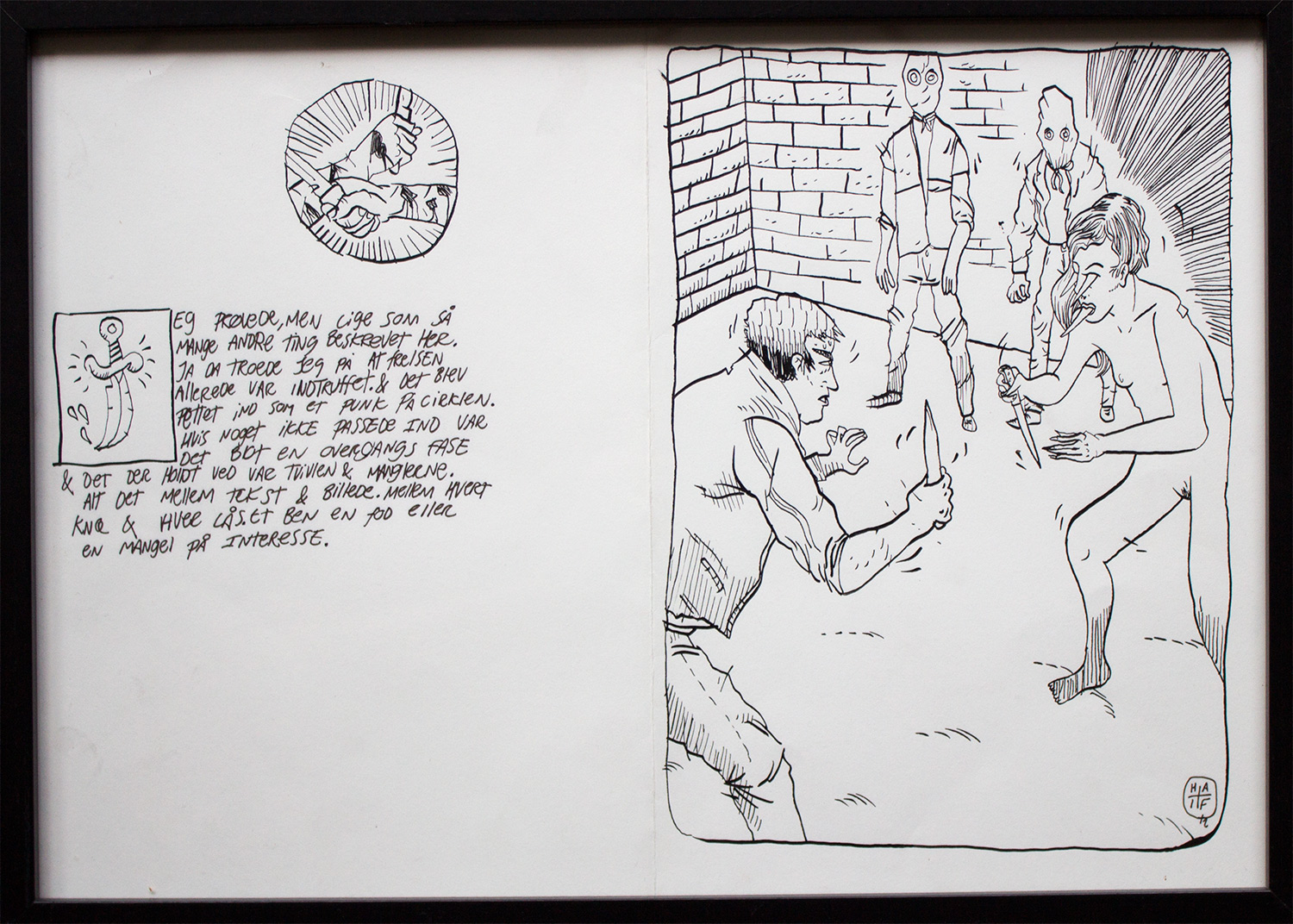 The Locksmith Files XIII | Drawings | Halfdan Pisket | Beauton Art Gallery drawings, graphical, illustrative, monochrome, portraiture, bodies, cartoons, everyday life, sexuality, black, white, artliner, paper, marker, erotic, nude, sketch, Buy original high quality art. Paintings, drawings, limited edition prints & posters by talented artists.