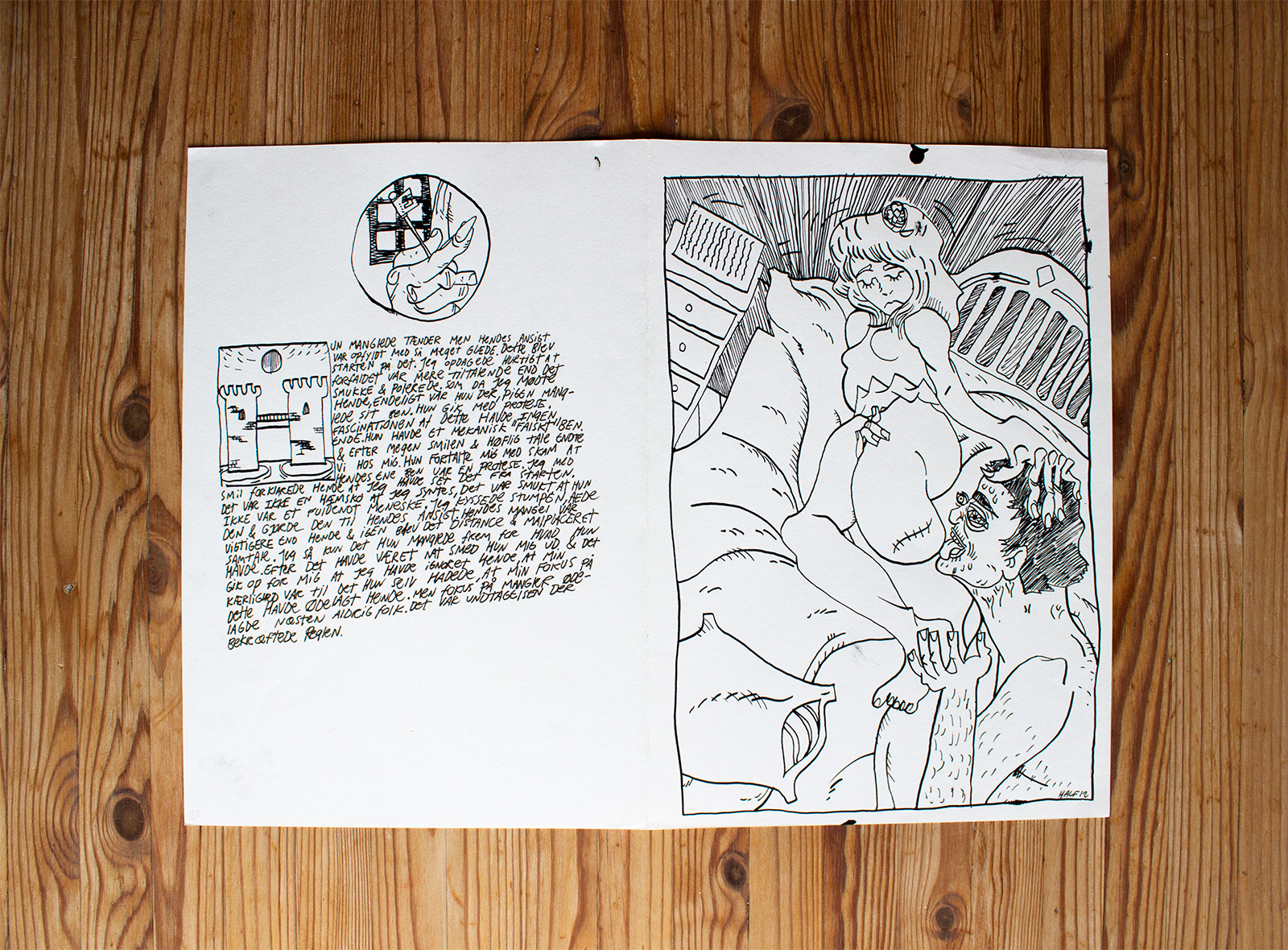 Locksmith Files VII | Drawings | Halfdan Pisket | Beauton Art Gallery drawings, graphical, illustrative, monochrome, portraiture, bodies, cartoons, sexuality, black, white, artliner, paper, erotic, men, nude, sexual, Buy original high quality art. Paintings, drawings, limited edition prints & posters by talented artists.