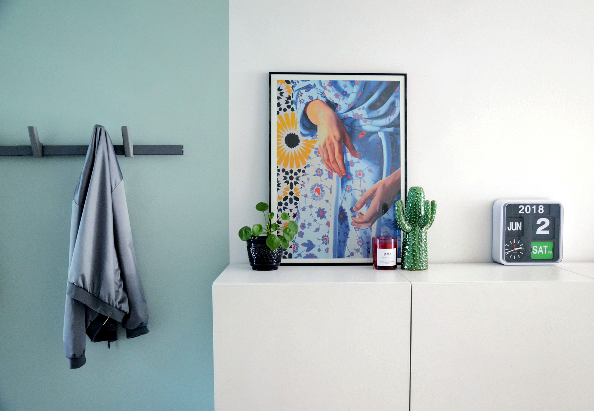 Act of Pattern, Studium | Posters-prints, Giclee-print | Aleksandra Kalisz | Beauton Art Gallery posters-prints, giclee-print, colorful, figurative, graphical, portraiture, bodies, patterns, religion, beige, blue, red, white, yellow, ink, paper, beautiful, contemporary-art, danish, decorative, design, female, flowers, interior, interior-design, love, natural, naturalism, nordic, romantic, scandinavien, vivid, women, Buy original high quality art. Paintings, drawings, limited edition prints & posters by talented artists.