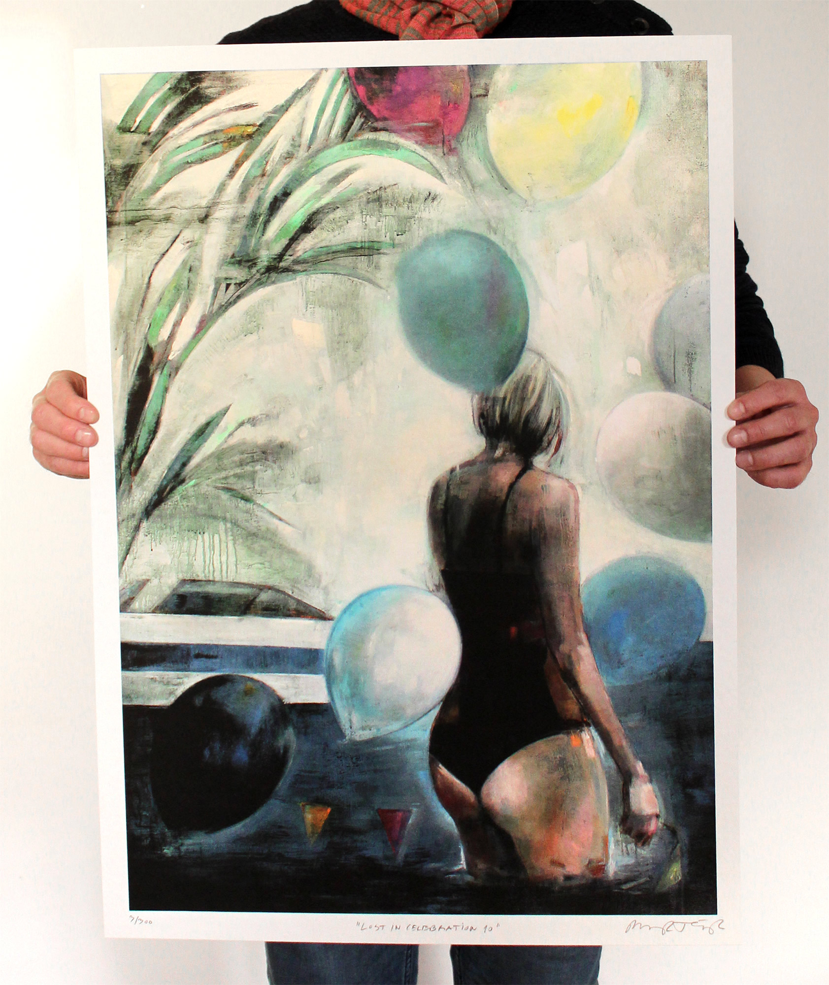 posters-prints, giclee-print, aesthetic, colorful, figurative, graphical, illustrative, landscape, bodies, botany, nature, oceans, people, blue, green, turquoise, yellow, ink, paper, beach, beautiful, danish, decorative, design, female, flowers, interior, interior-design, nordic, posters, pretty, scandinavien, women, Buy original high quality art. Paintings, drawings, limited edition prints & posters by talented artists.