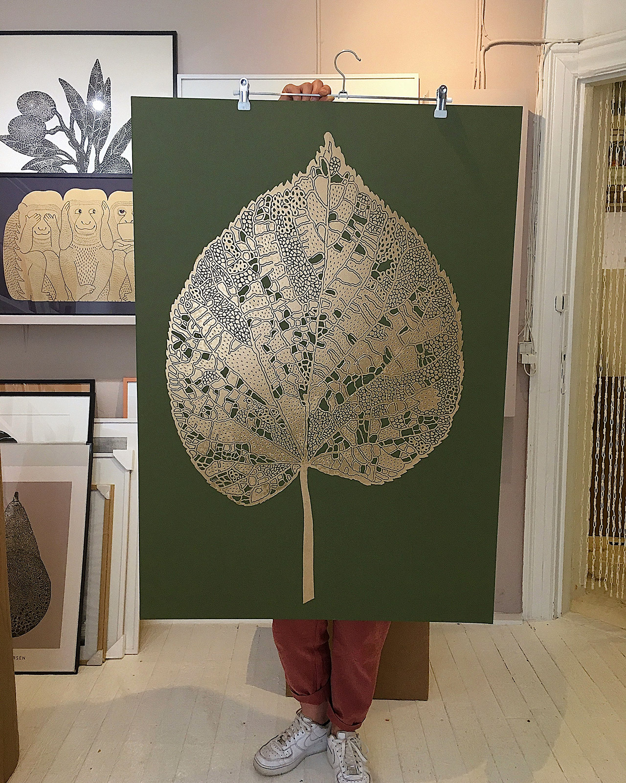 posters-prints, linocuts, aesthetic, figurative, graphical, illustrative, monochrome, still-life, botany, nature, patterns, blue, gold, acrylic, paper, beautiful, contemporary-art, danish, decorative, design, flowers, interior, interior-design, modern, modern-art, nordic, plants, posters, pretty, scandinavien, Buy original high quality art. Paintings, drawings, limited edition prints & posters by talented artists.