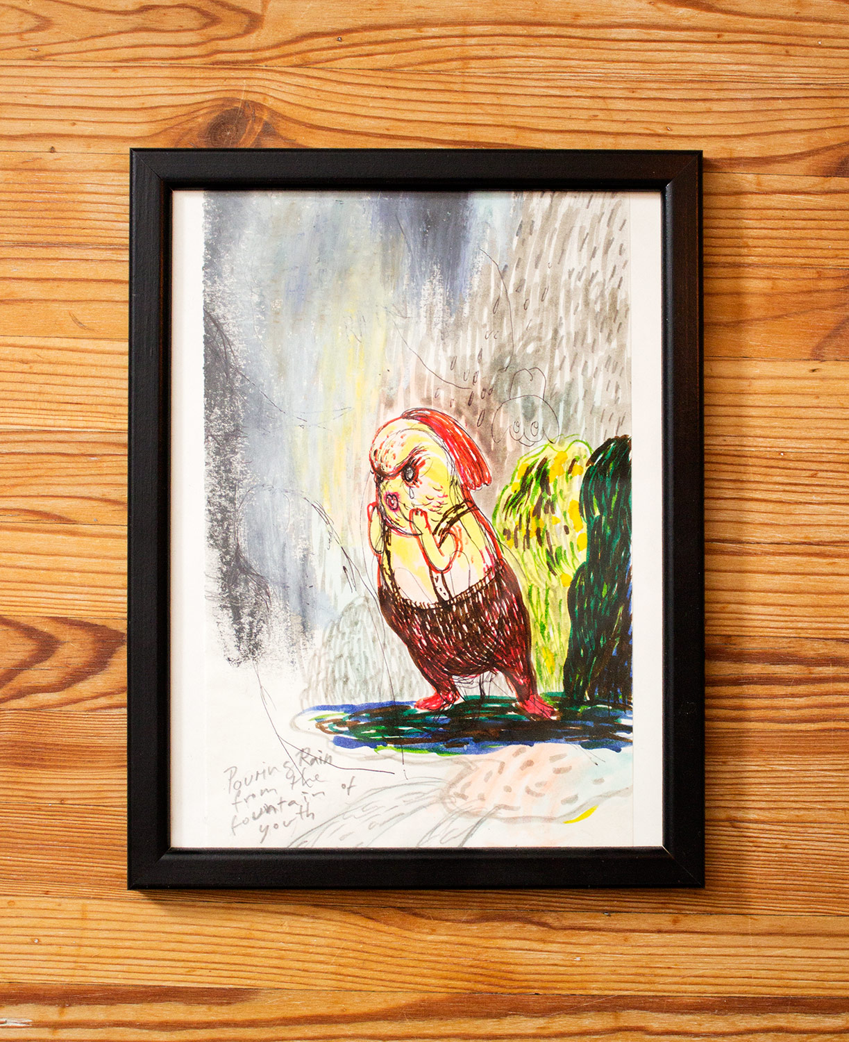 drawings, animal, family-friendly, illustrative, cartoons, humor, pets, wildlife, green, grey, red, yellow, crayons, paper, marker, pencils, watercolor, amusing, birds, decorative, interior, interior-design, sketch, Buy original high quality art. Paintings, drawings, limited edition prints & posters by talented artists.