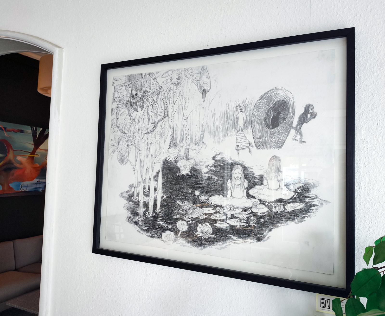 drawings, abstract, aesthetic, landscape, bodies, botany, pets, wildlife, black, white, paper, pencils, abstract-forms, beautiful, danish, decorative, forest, modern, modern-art, plants, scenery, wild-animals, Buy original high quality art. Paintings, drawings, limited edition prints & posters by talented artists.