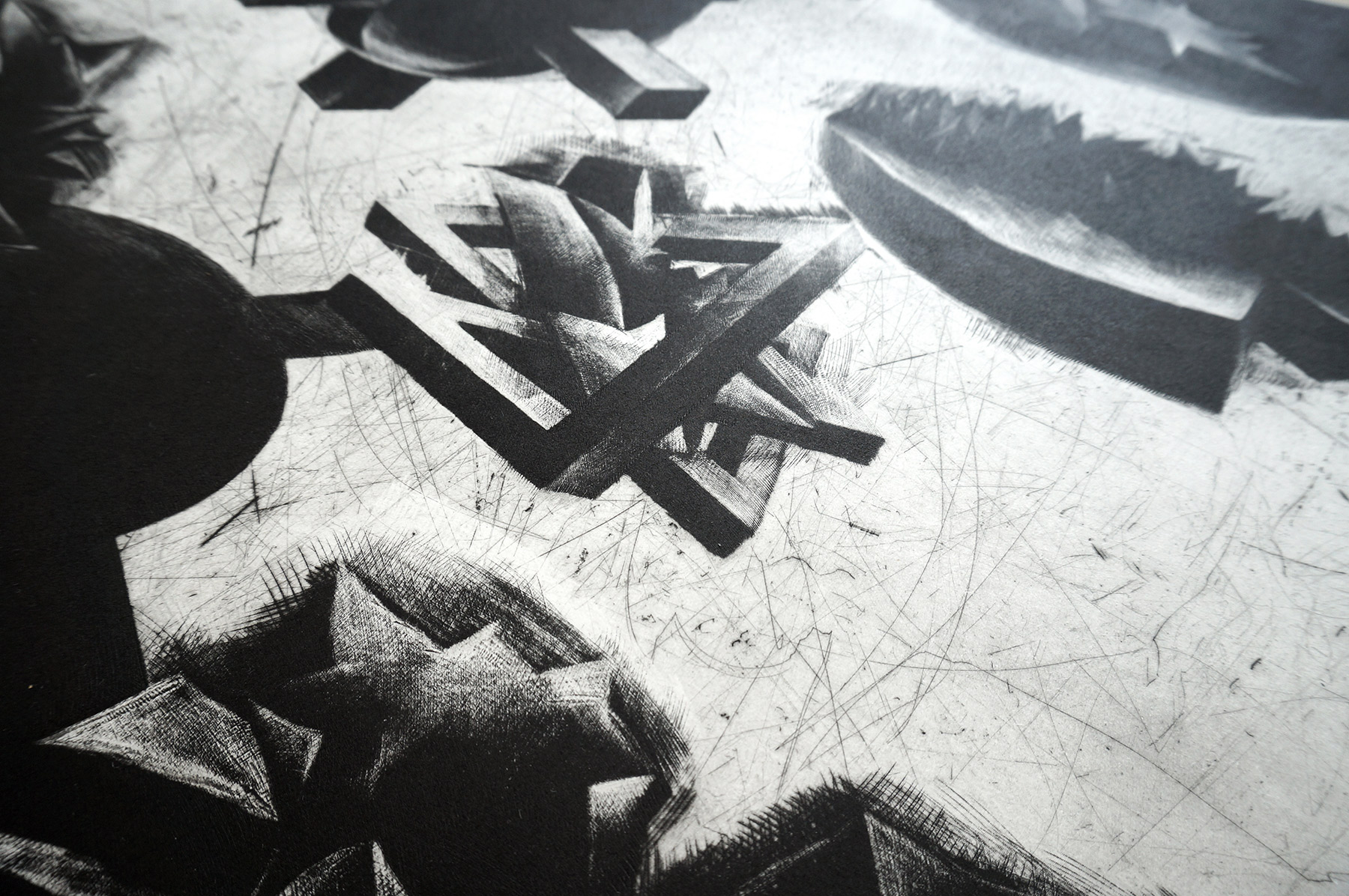 art-prints, engravings, abstract, geometric, graphical, landscape, monochrome, nature, patterns, black, grey, white, ink, paper, abstract-forms, autumn, black-and-white, danish, decorative, design, interior, interior-design, nordic, scandinavien, scenery, Buy original high quality art. Paintings, drawings, limited edition prints & posters by talented artists.
