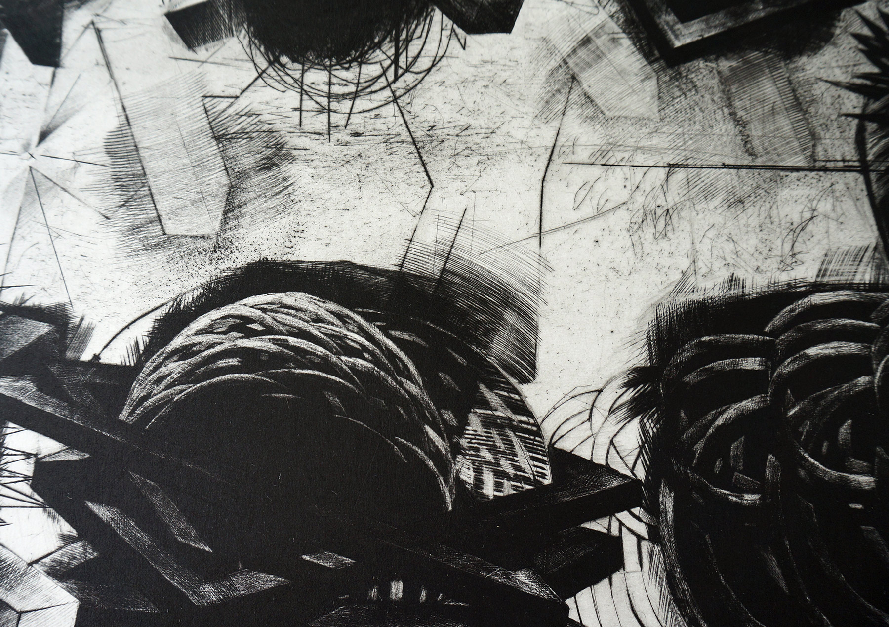 art-prints, engravings, abstract, graphical, monochrome, movement, patterns, black, grey, white, ink, paper, abstract-forms, atmosphere, black-and-white, conceptual, danish, decorative, design, interior, interior-design, nordic, scandinavien, Buy original high quality art. Paintings, drawings, limited edition prints & posters by talented artists.