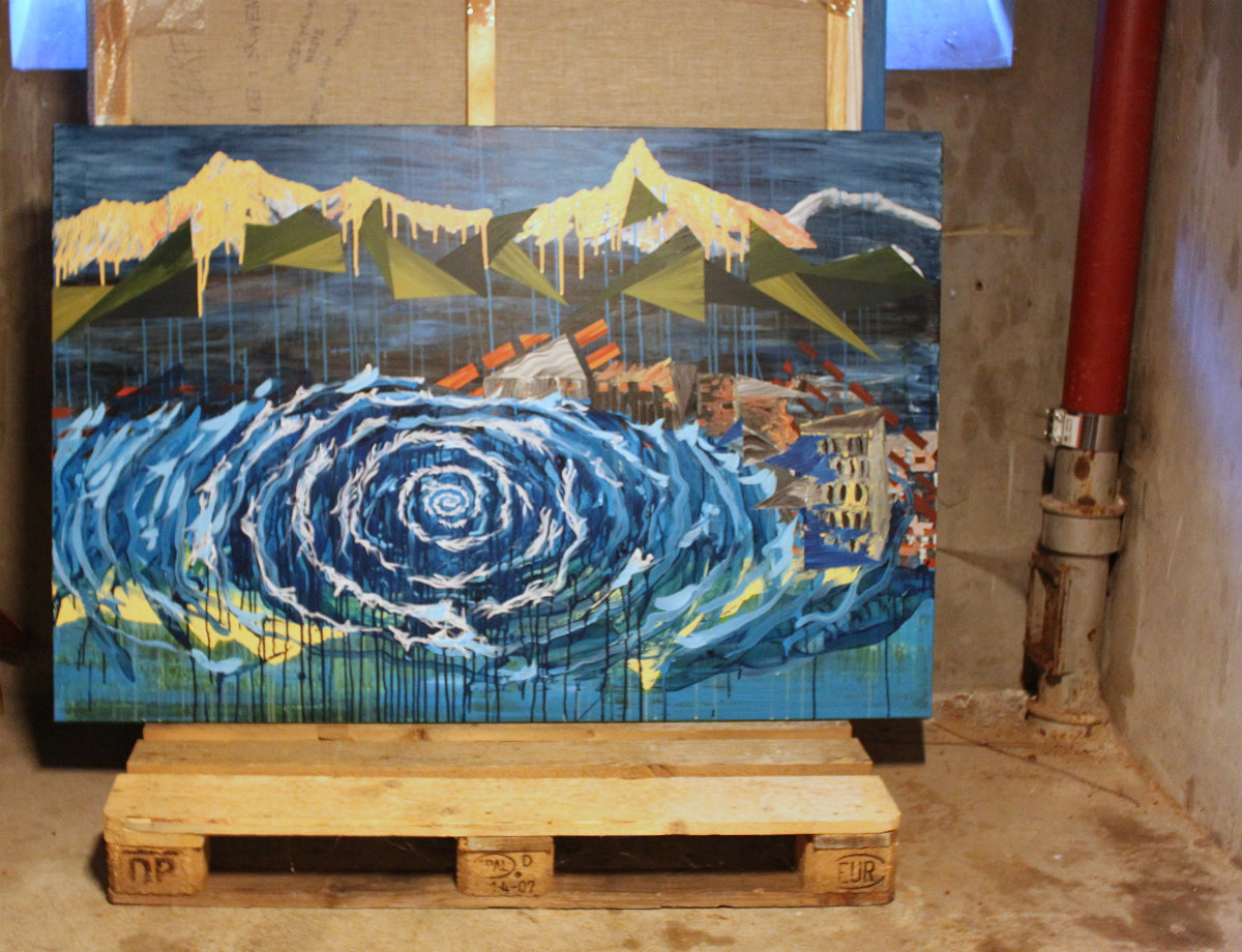 paintings, colorful, expressive, landscape, moods, movement, nature, seasons, blue, green, turquoise, yellow, acrylic, cotton-canvas, copenhagen, danish, decorative, design, expressionism, interior, interior-design, mountains, naive, nordic, scandinavien, scenery, vivid, water, Buy original high quality art. Paintings, drawings, limited edition prints & posters by talented artists.
