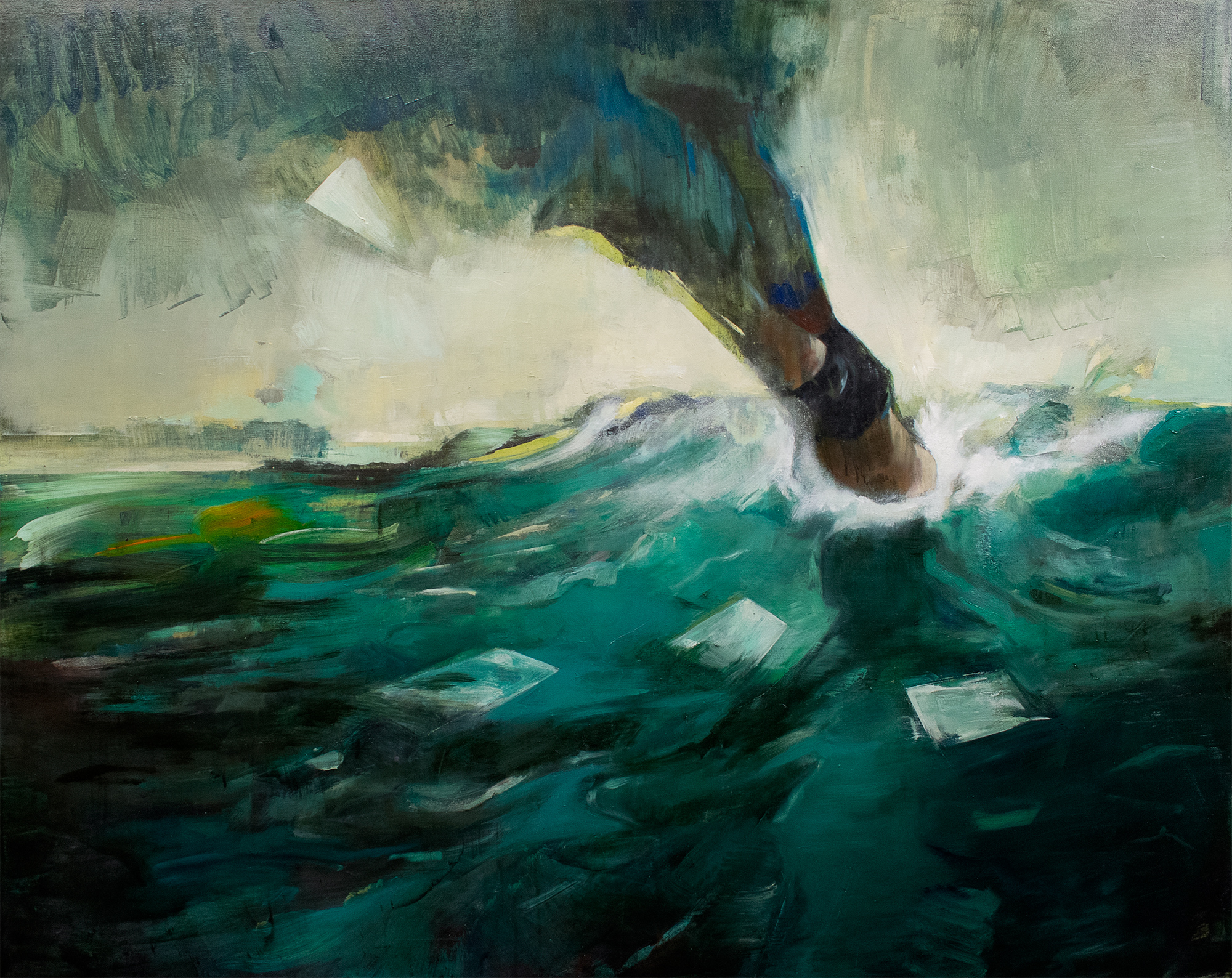 paintings, expressive, figurative, graphical, surrealistic, moods, movement, oceans, people, sky, beige, green, grey, yellow, acrylic, charcoal, cotton-canvas, oil, atmosphere, beach, contemporary-art, copenhagen, dark, expressionism, interior, interior-design, men, modern-art, scandinavien, silhouette, summer, sun, symbolic, water, Buy original high quality art. Paintings, drawings, limited edition prints & posters by talented artists.