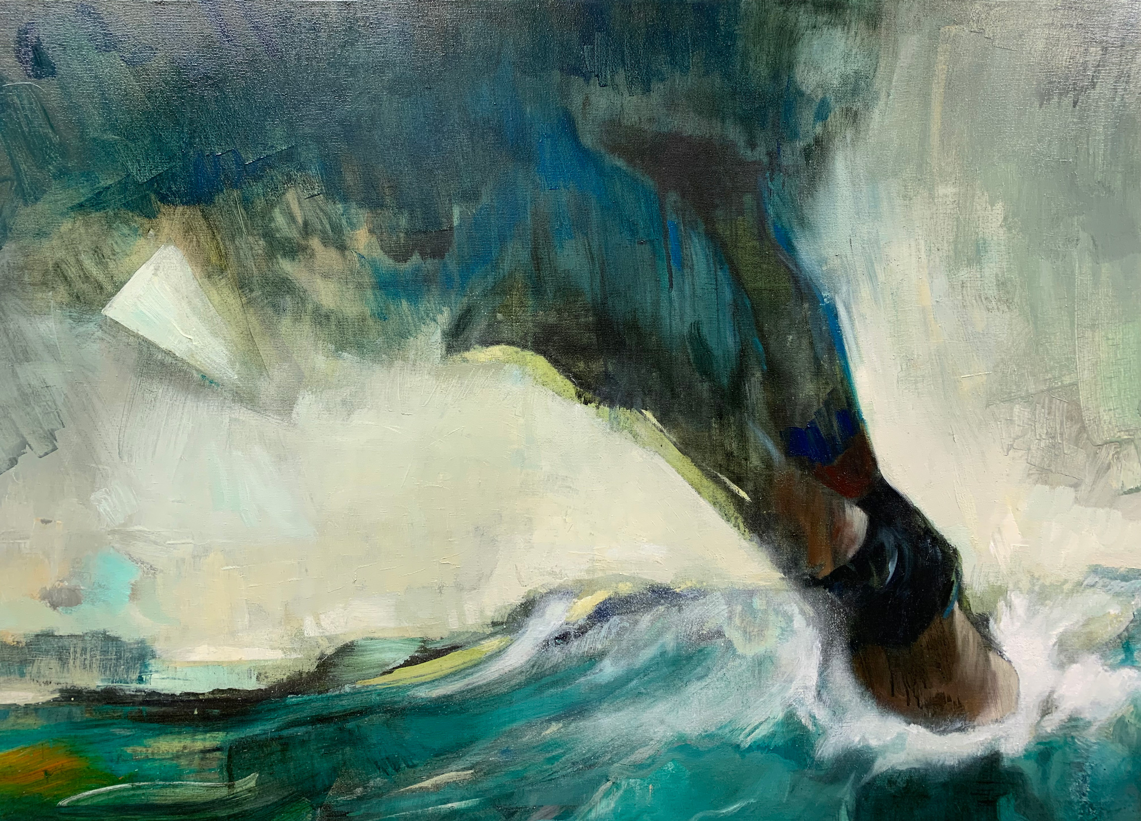 paintings, expressive, figurative, graphical, surrealistic, moods, movement, oceans, people, sky, beige, green, grey, yellow, acrylic, charcoal, cotton-canvas, oil, atmosphere, beach, contemporary-art, copenhagen, dark, expressionism, interior, interior-design, men, modern-art, scandinavien, silhouette, summer, sun, symbolic, water, Buy original high quality art. Paintings, drawings, limited edition prints & posters by talented artists.